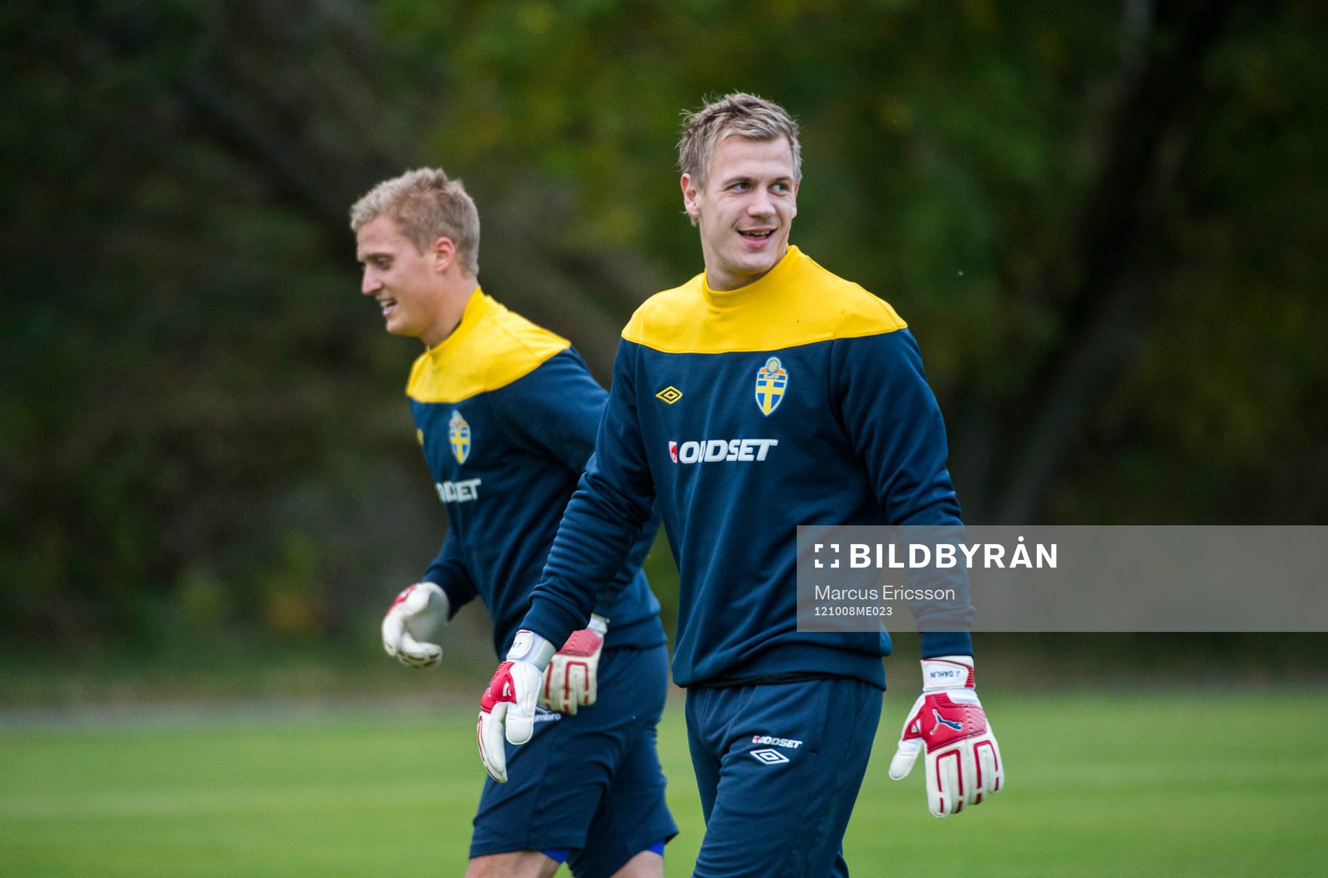 Johan Dahlin, målvakt