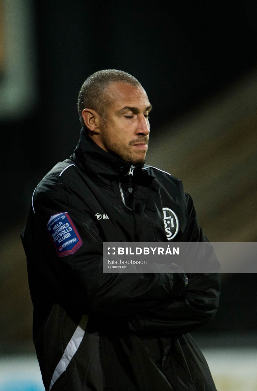 Henrik Larsson, tränare Landskrona deppar