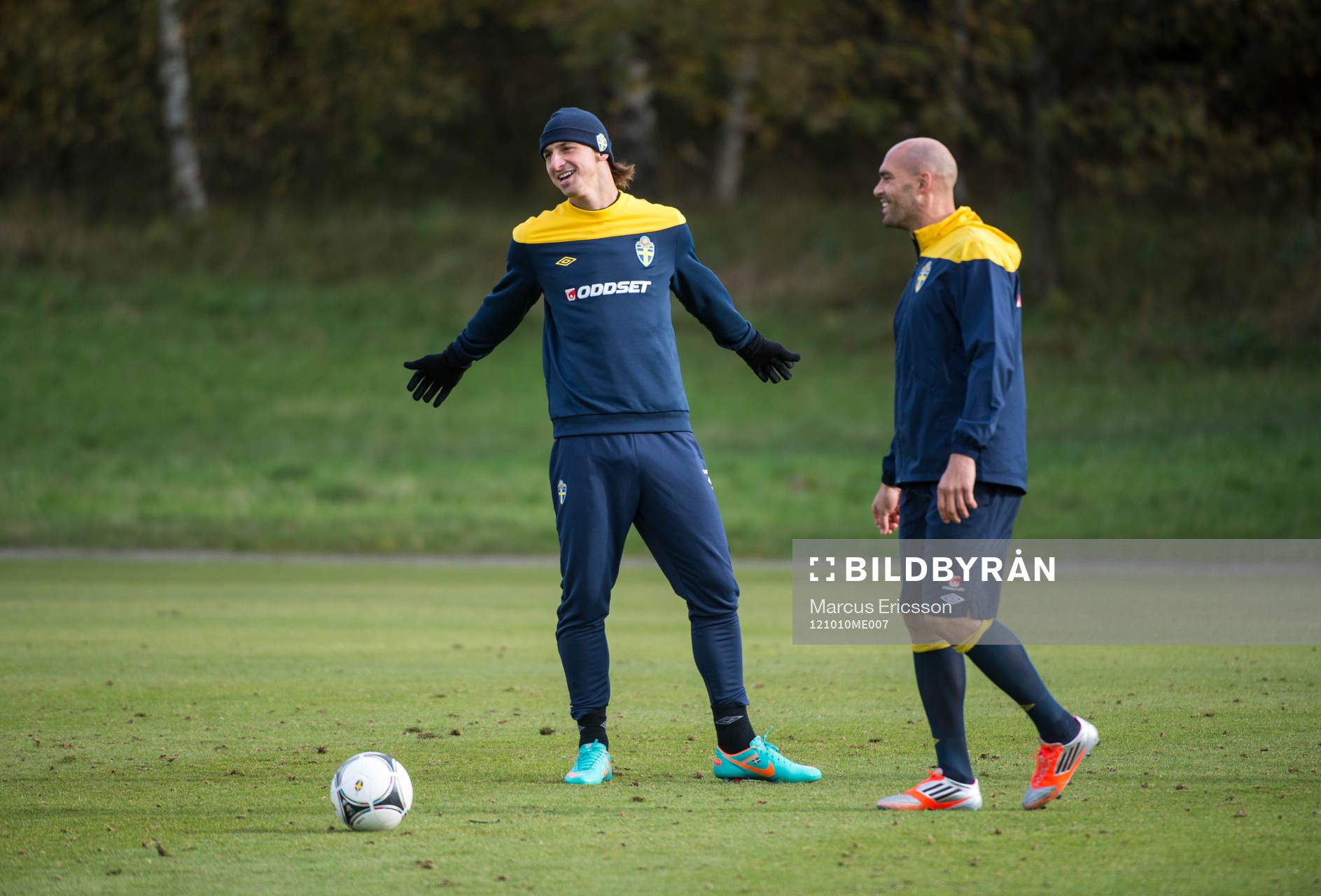 Zlatan Ibrahimovic och Daniel Majstorovic