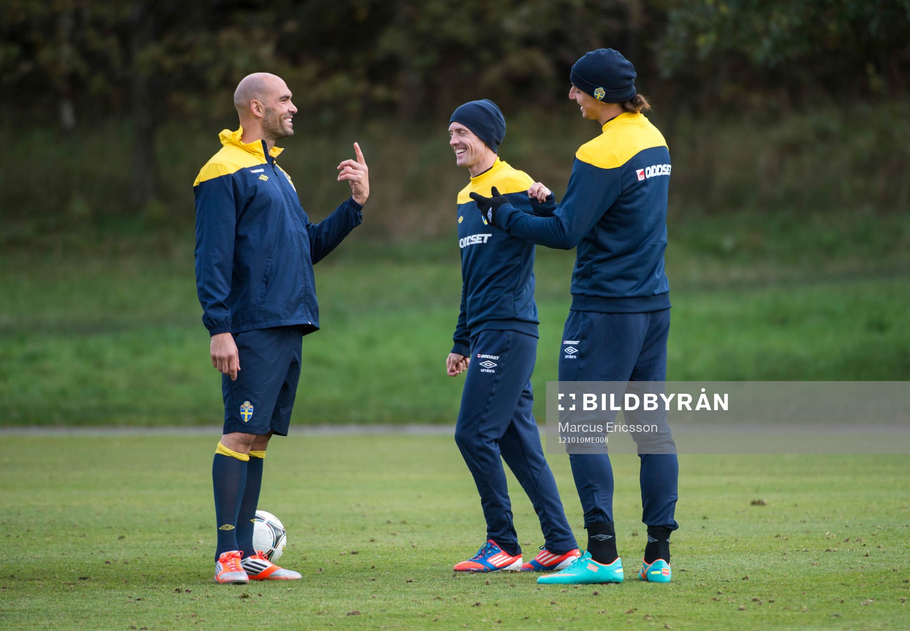 Daniel Majstorovic, Christian Wilhelmsson och Zlatan