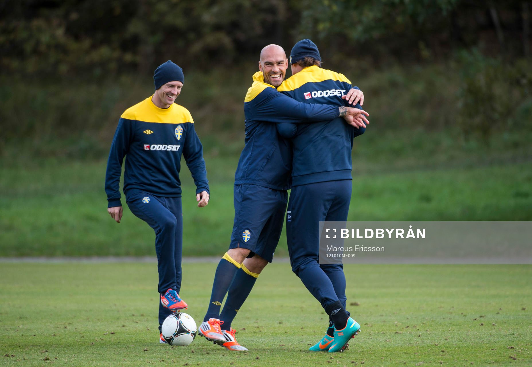 Christian Wilhelmsson, Daniel Majstorovic och Zlatan