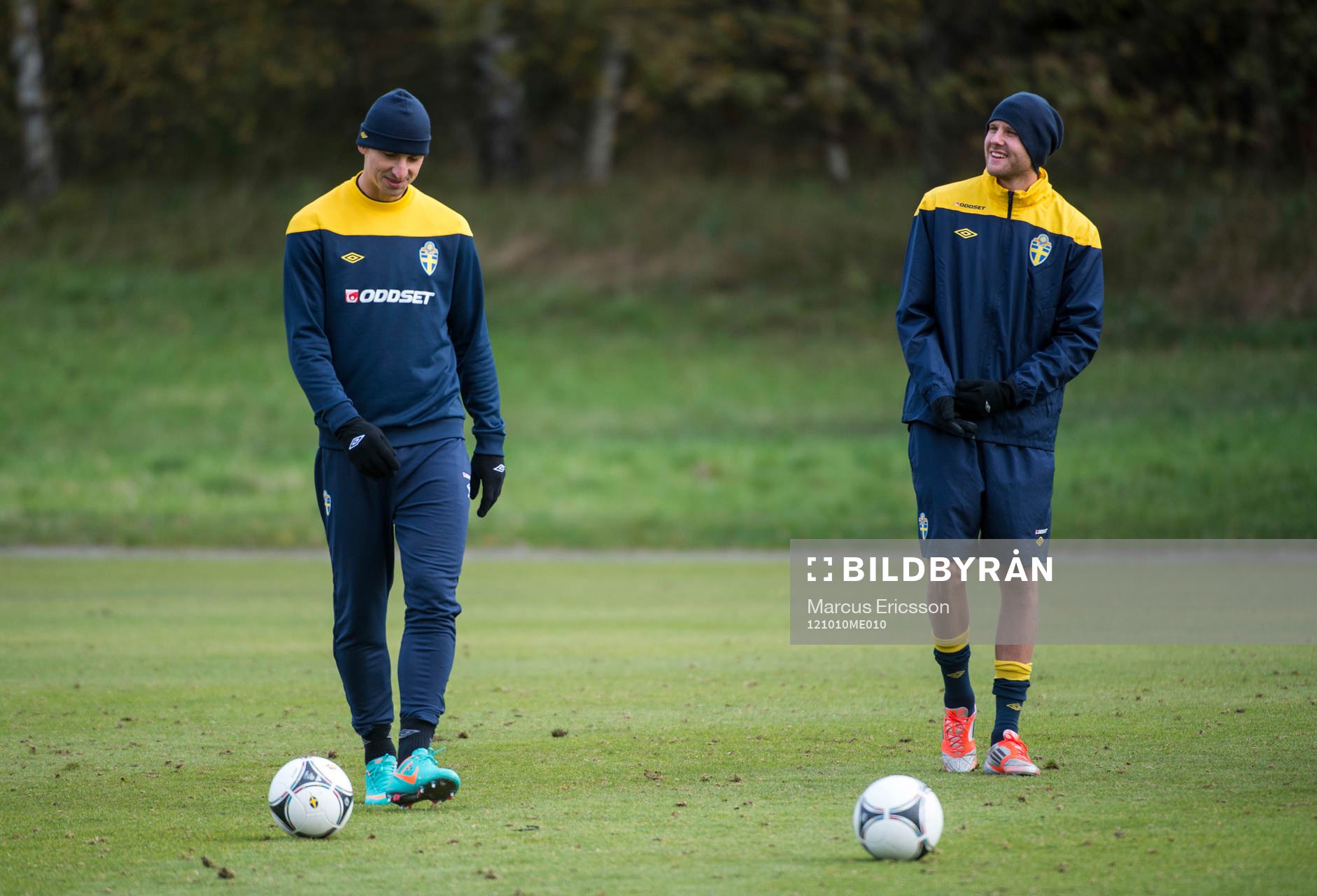 Zlatan Ibrahimovic och Ola Toivonen