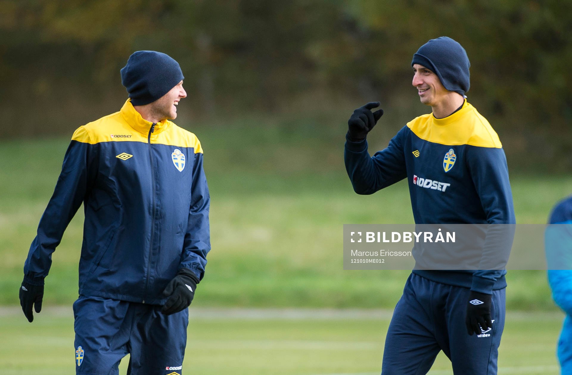 Ola Toivonen och Zlatan Ibrahimovic