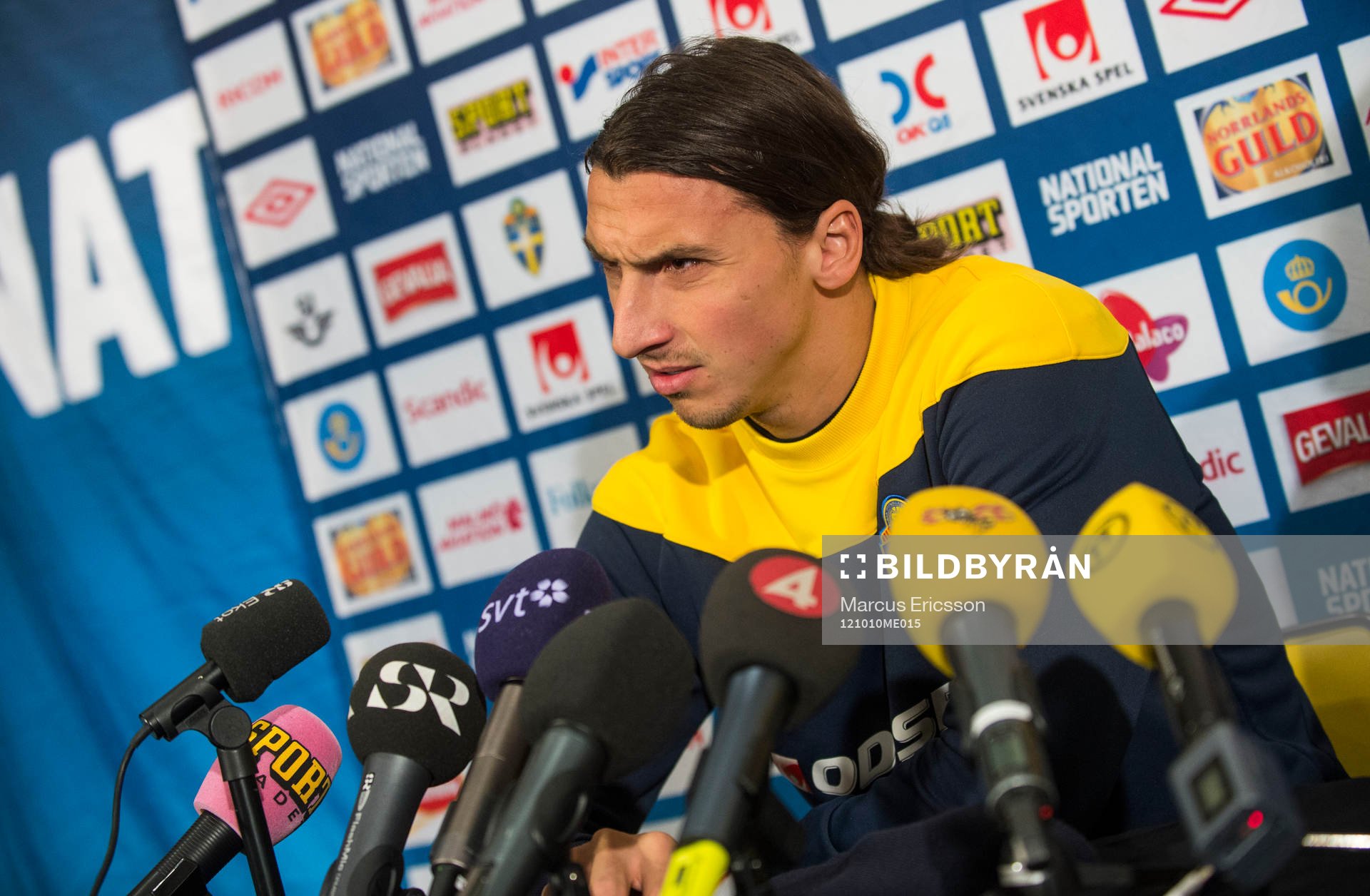 Presskonferens med Zlatan Ibrahimovic