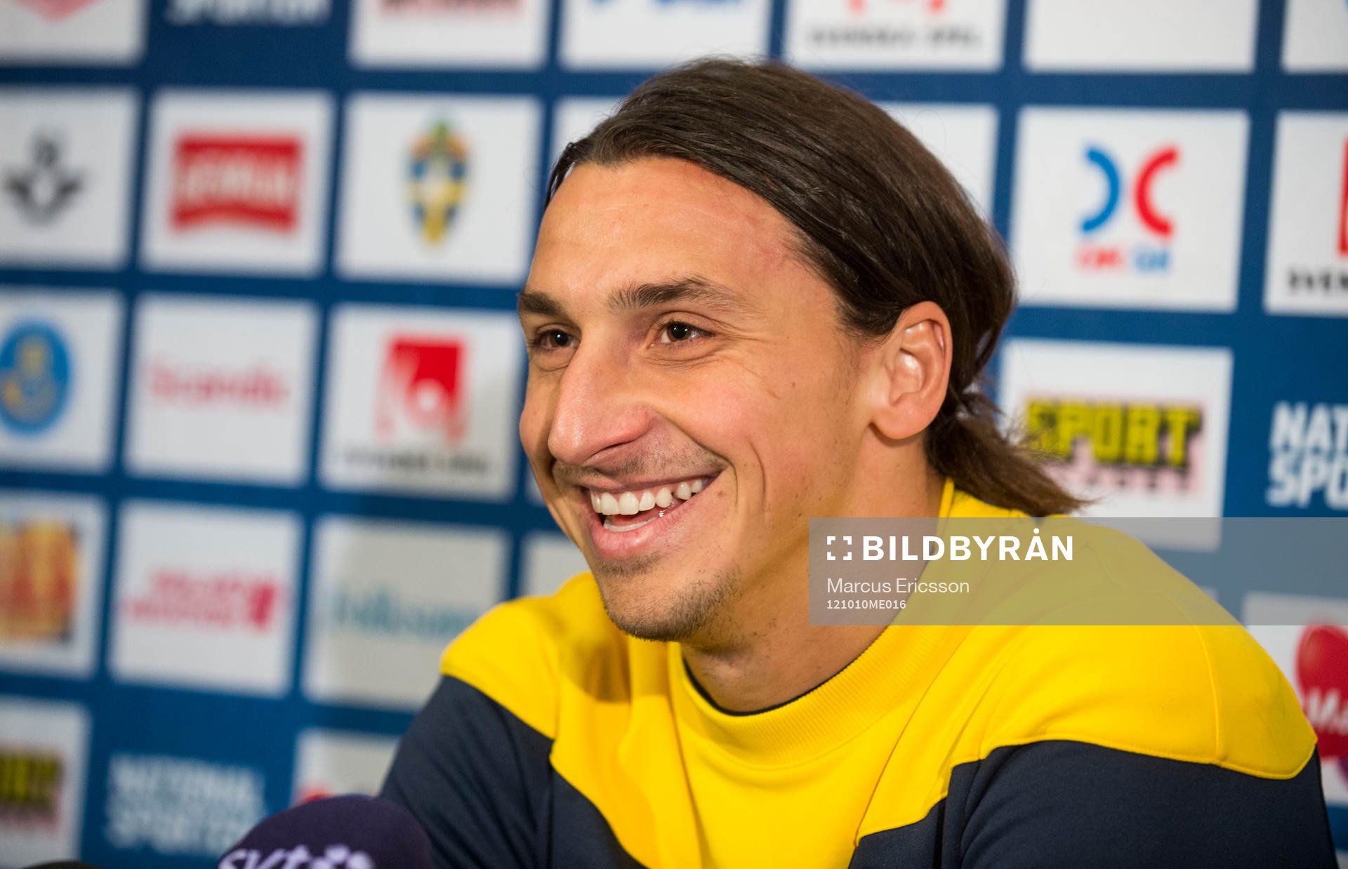 Presskonferens med Zlatan Ibrahimovic