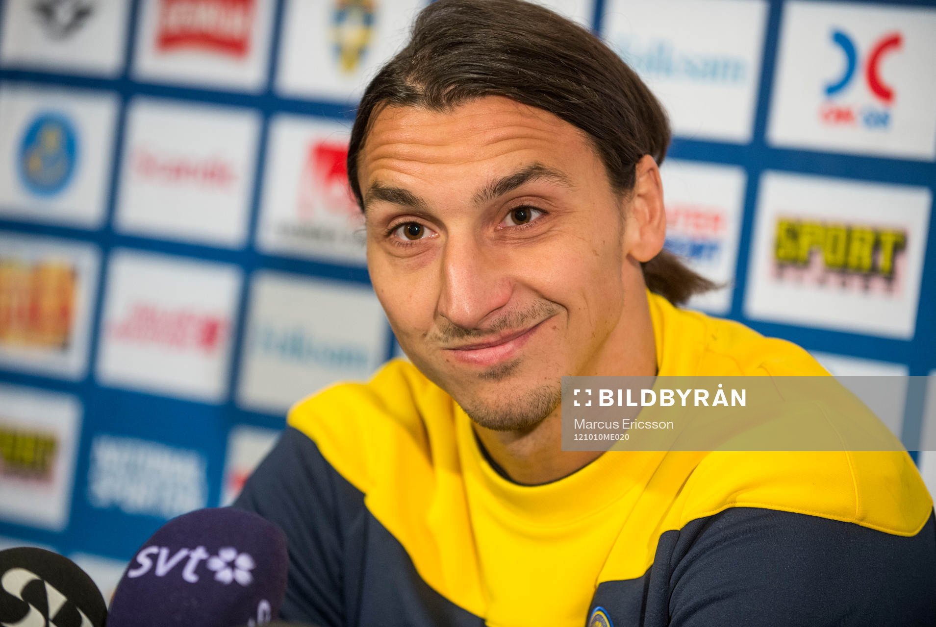 Presskonferens med Zlatan Ibrahimovic