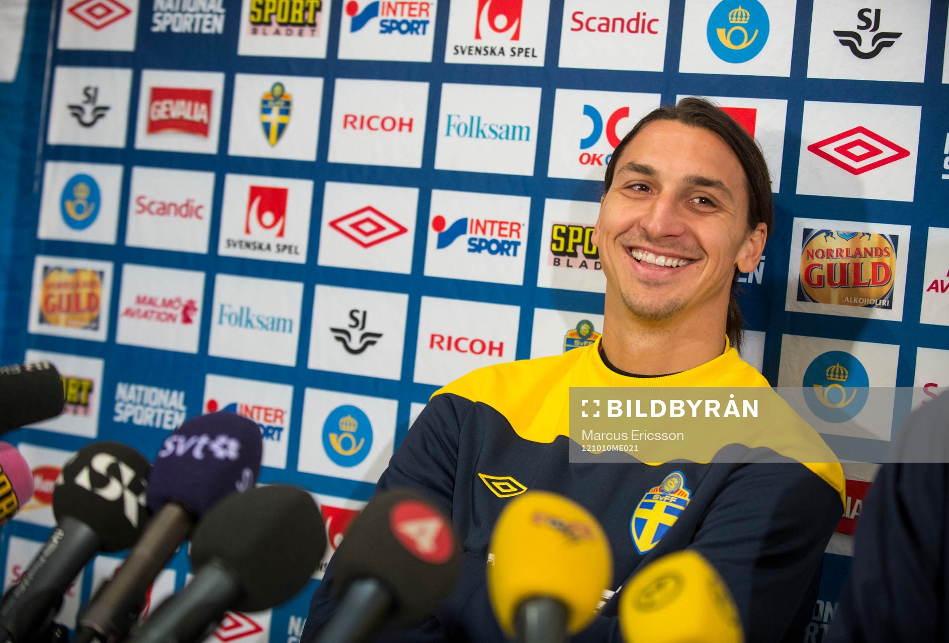 Presskonferens med Zlatan Ibrahimovic