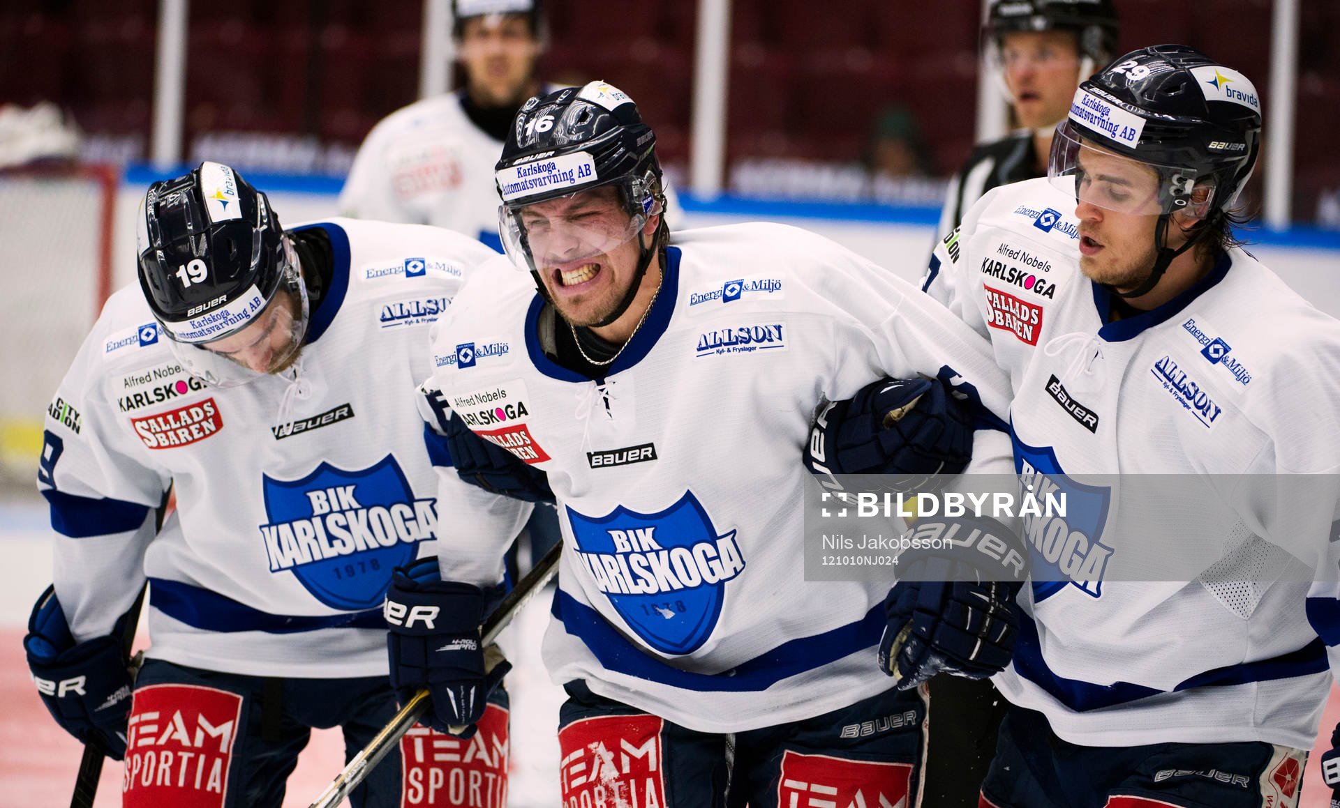 Martin Sandgren, Bofors Karlskoga, skadar sig allvarligt