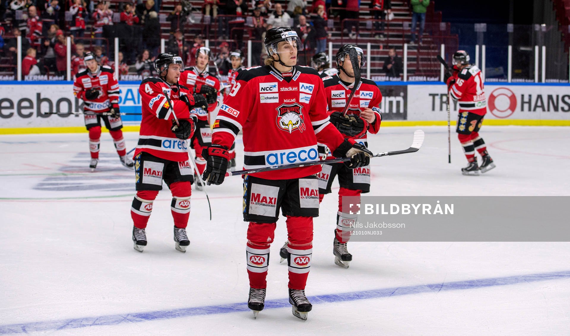 slagna spelare i Malmö Redhawks