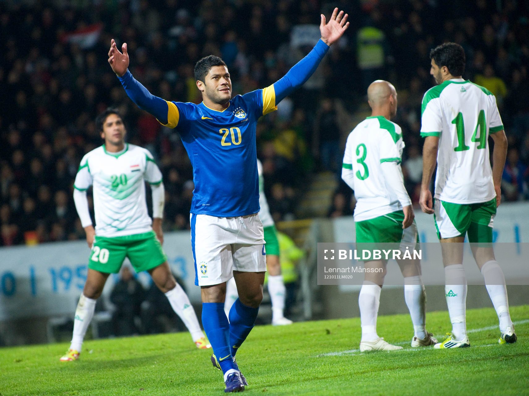 5-0, Hulk, Brasilien