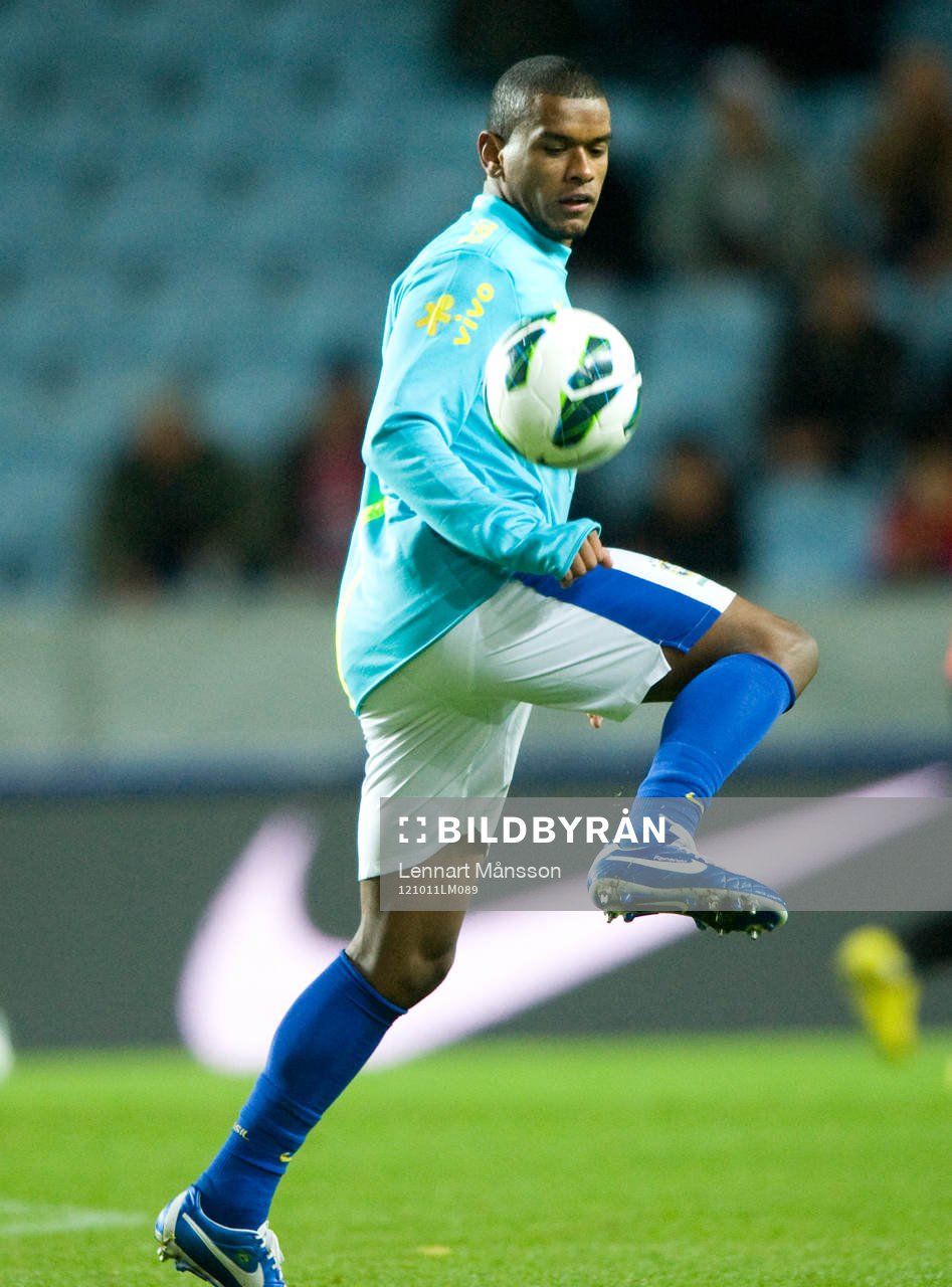 Fotboll, Brasilien - Irak