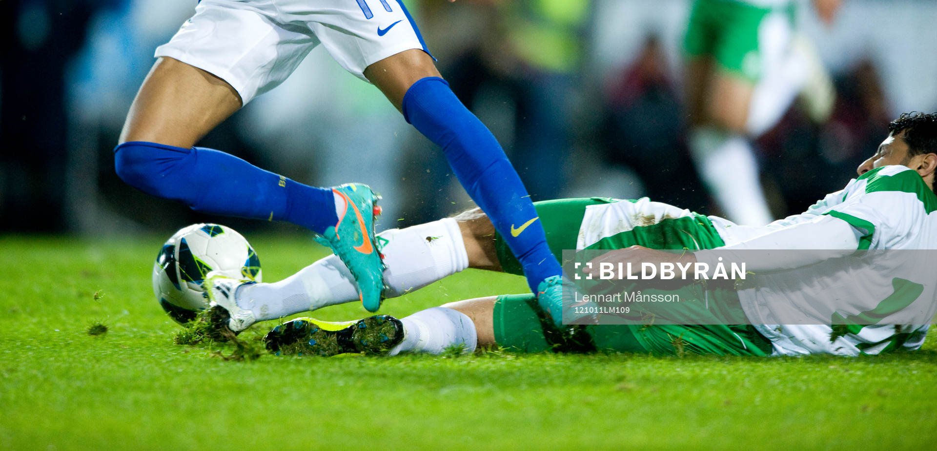 Glidtackling, fot, boll, kapning, Nike