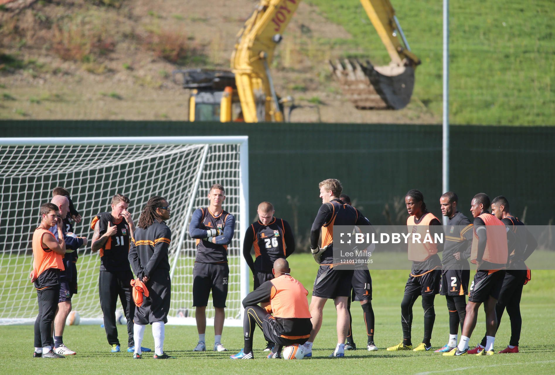 Football - Barnet FC Training - The Hive Football Centre -
