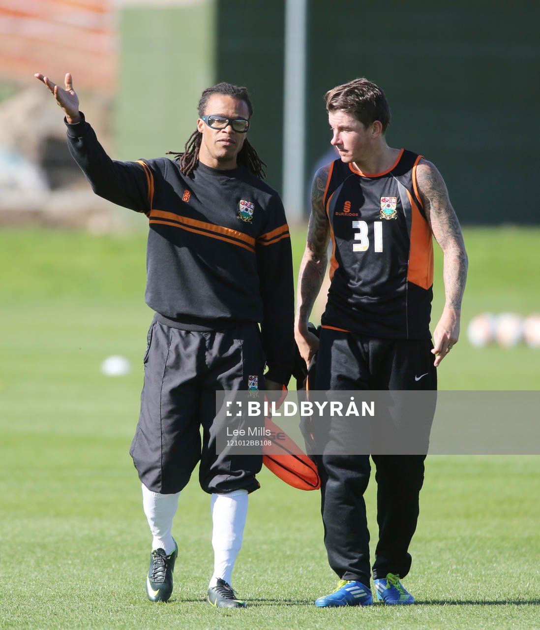 Football - Barnet FC Training - The Hive Football Centre -