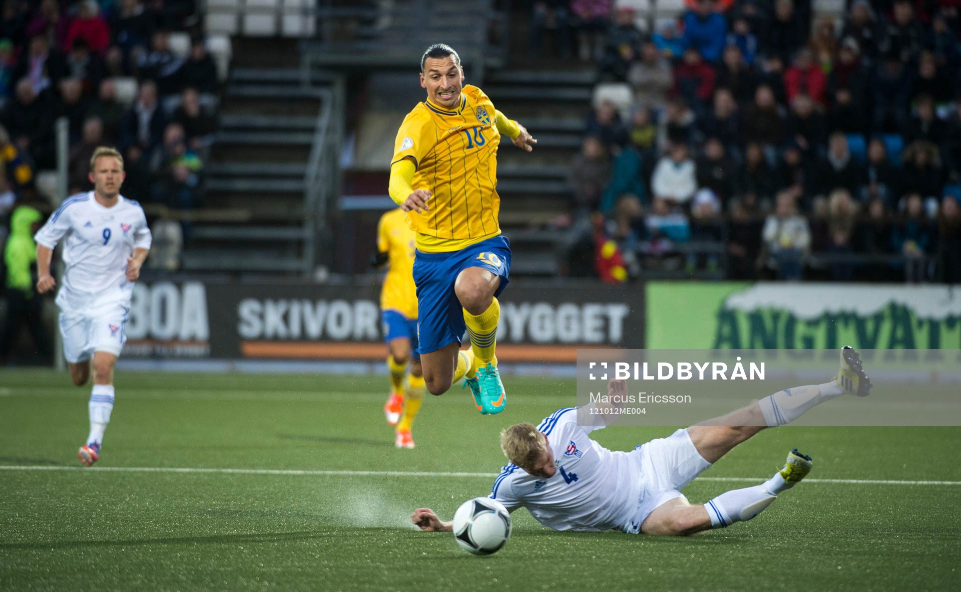 Zlatan Ibrahimovic, Sverige hoppar över Odmar Faerö,