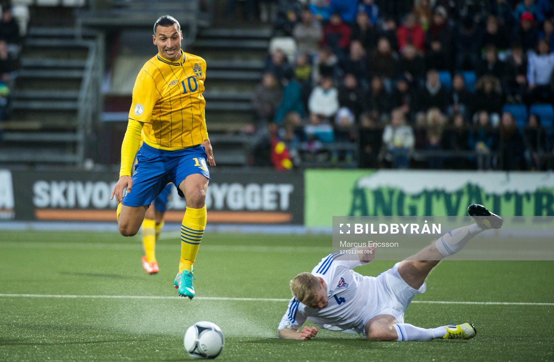 Zlatan Ibrahimovic, Sverige hoppar över Odmar Faerö,