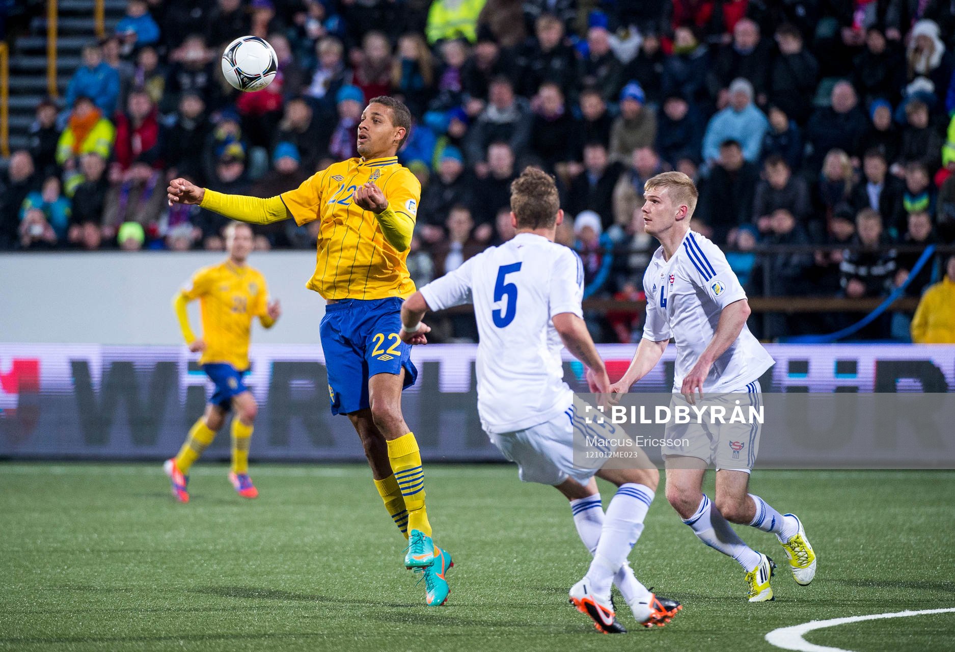 Mattias Ranegie, Sverige tar emot boll