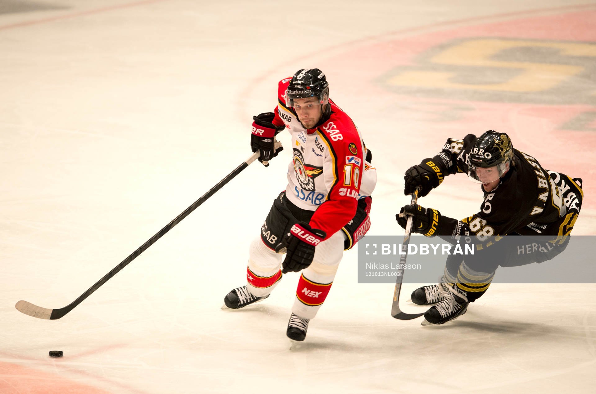 Johan Fransson, Luleå och Victor Ahlström, AIK