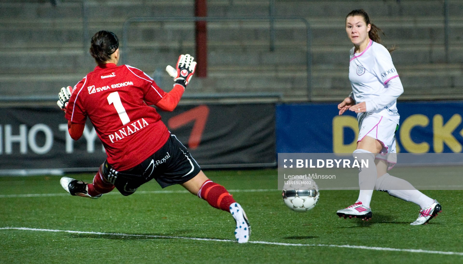 2-0 Ramona Bachmann, Malmö, som överlistar Susanne