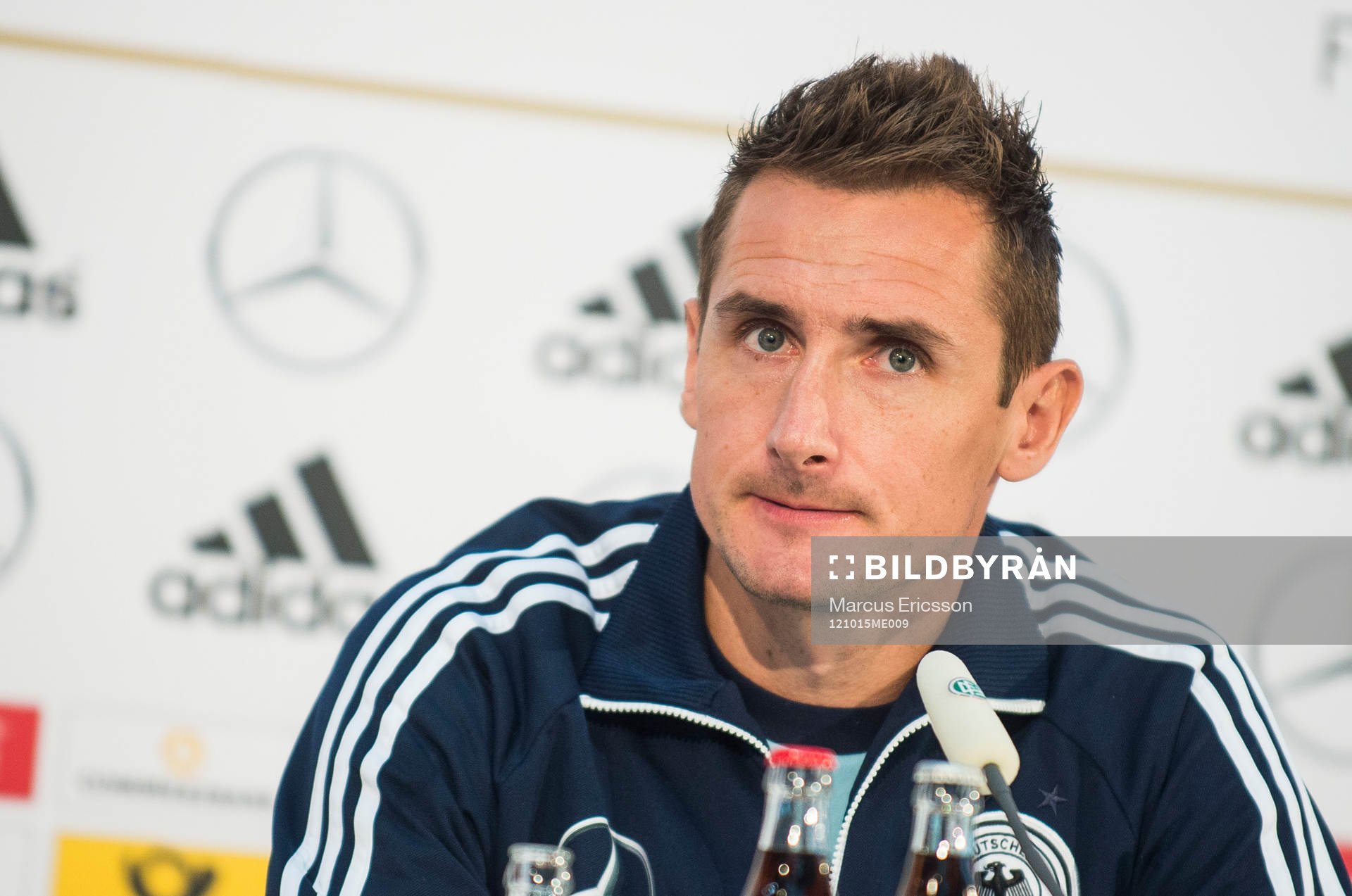 Presskonferens med Miroslav Klose, Tyskland