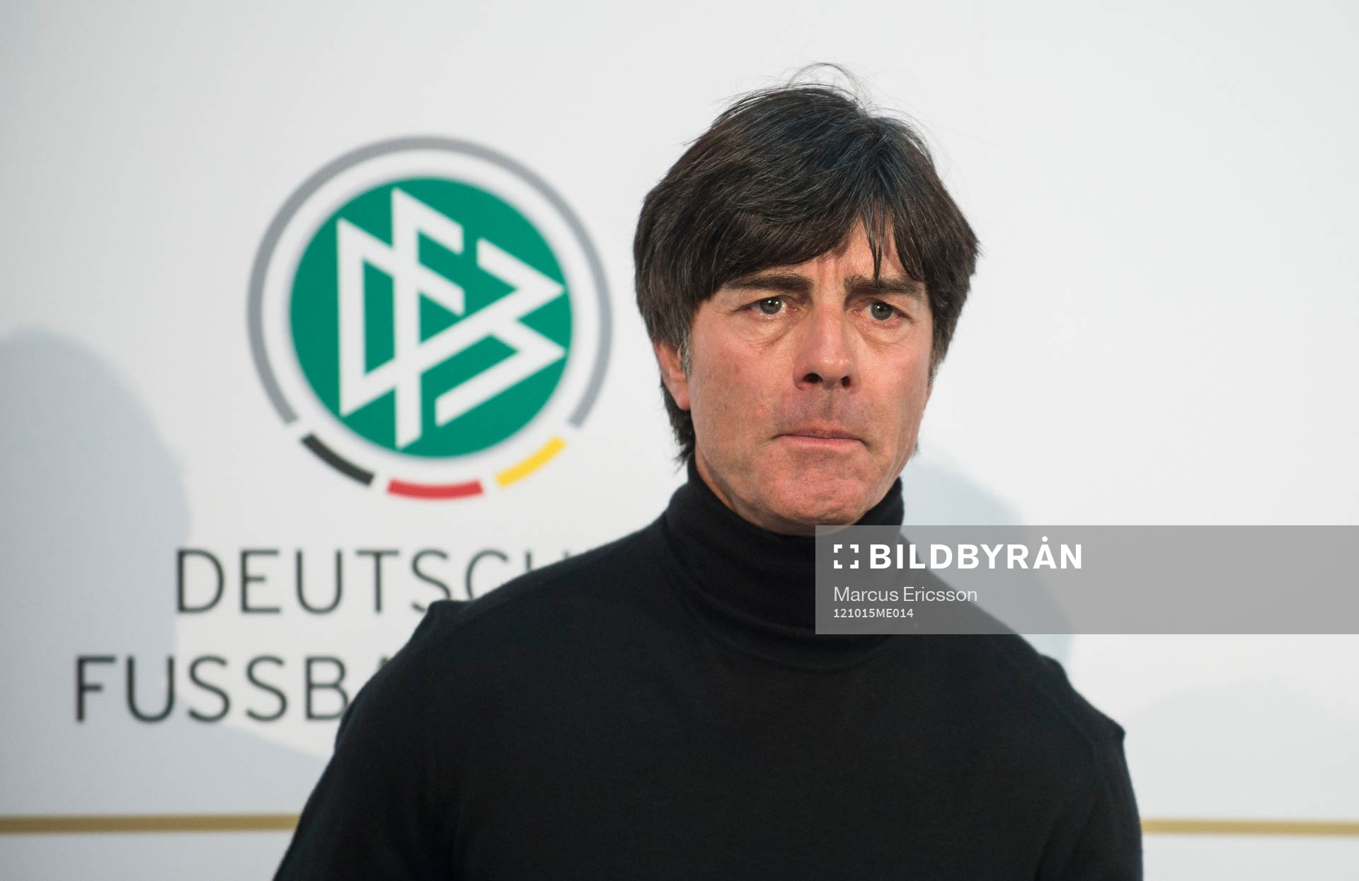 Presskonferens med Joachim Löw, förbundskapten Tyskland