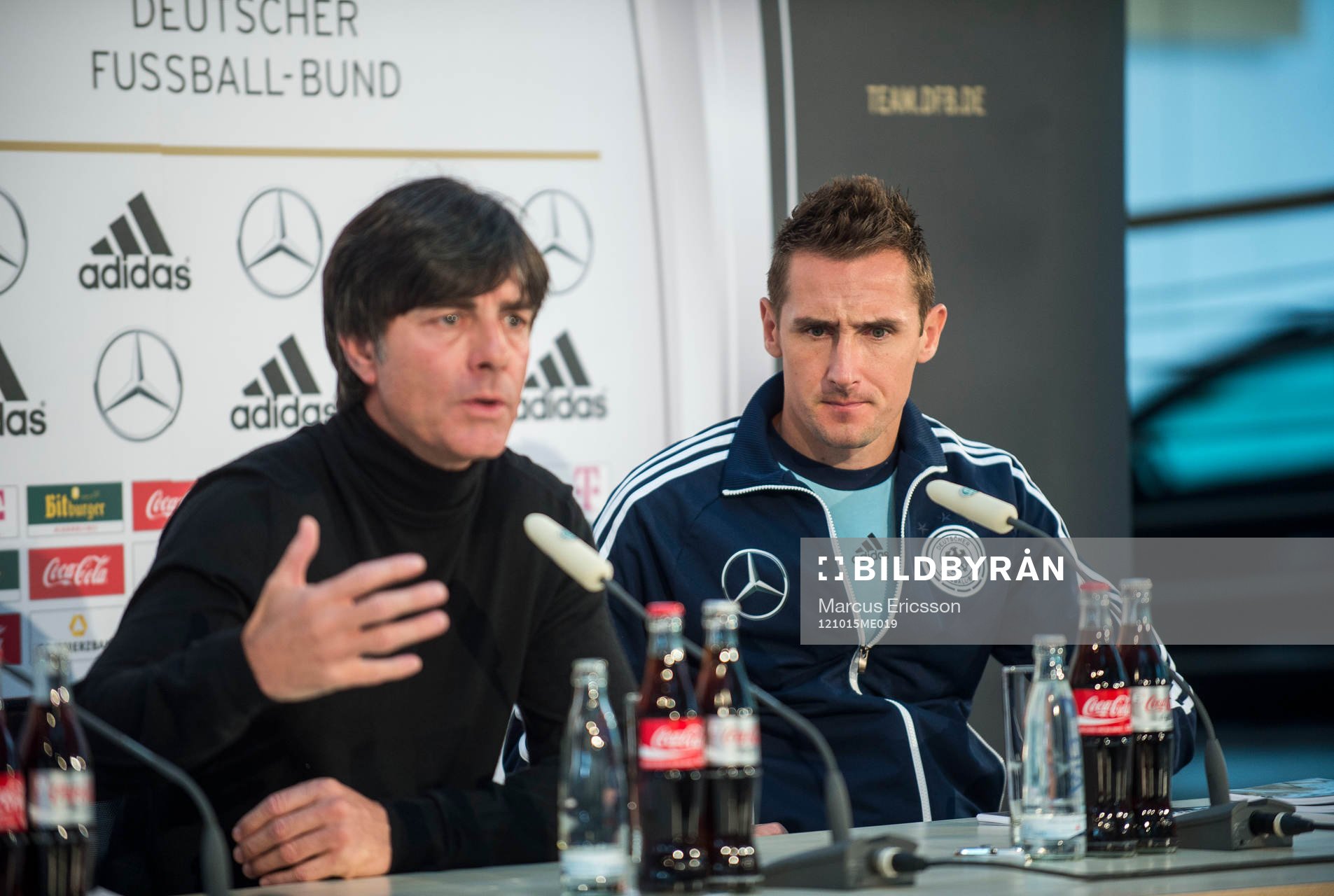 Presskonferens med Joachim Löw, förbundskapten Tyskland
