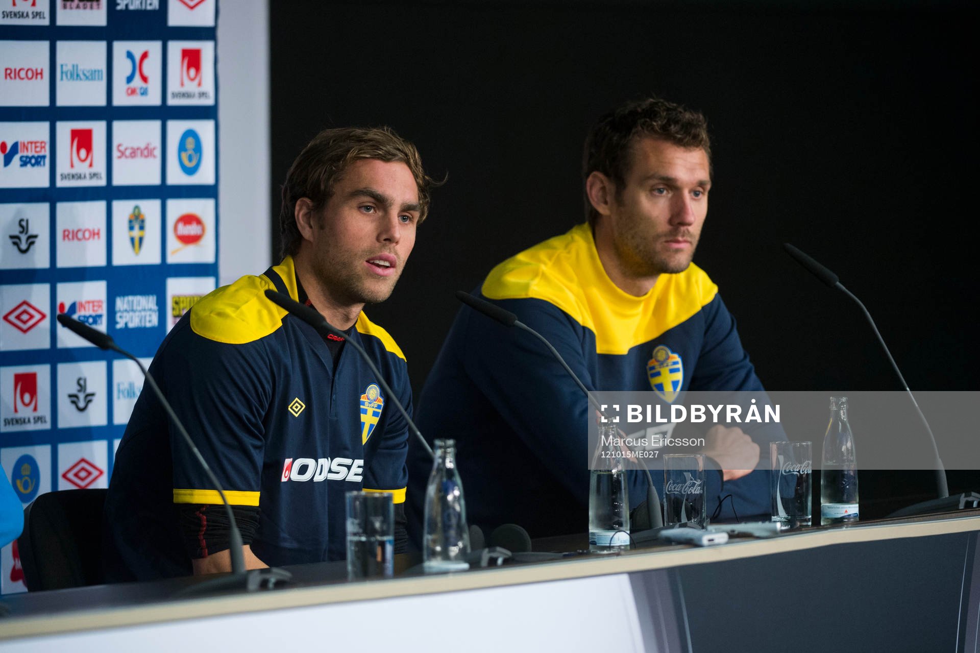 Johan Elmander och Andreas Isaksson