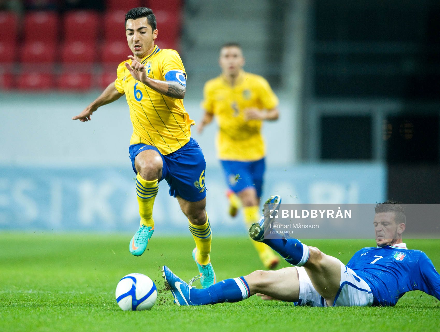 Jiloan Hamad, Sverige och Alessandro Florenzi, Italien