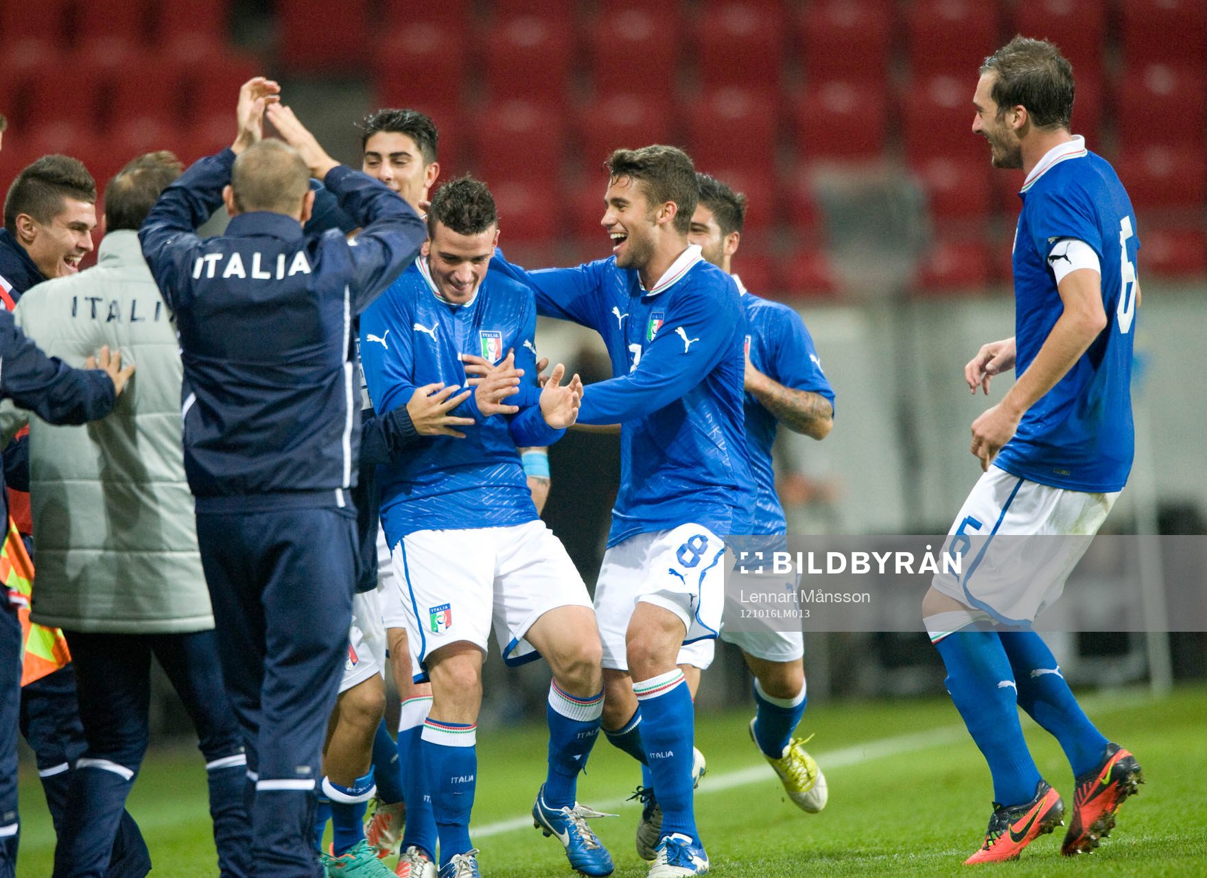 0-2 Alessandro Florenzi, Italien