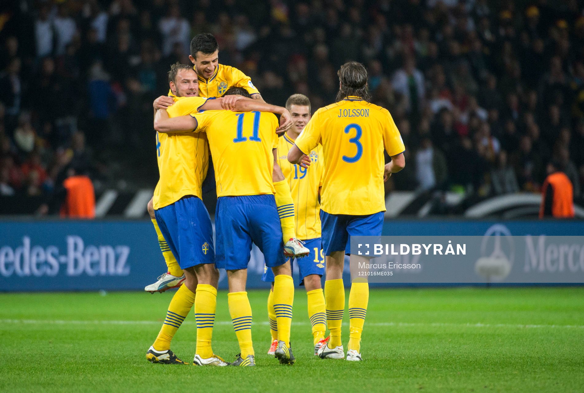 Andreas Granqvist, Behrang Safari, Johan Elmander,