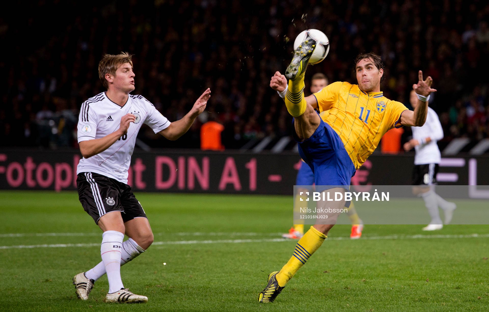 Toni KROOS, Tyskland, Johan Elmander, Sverige