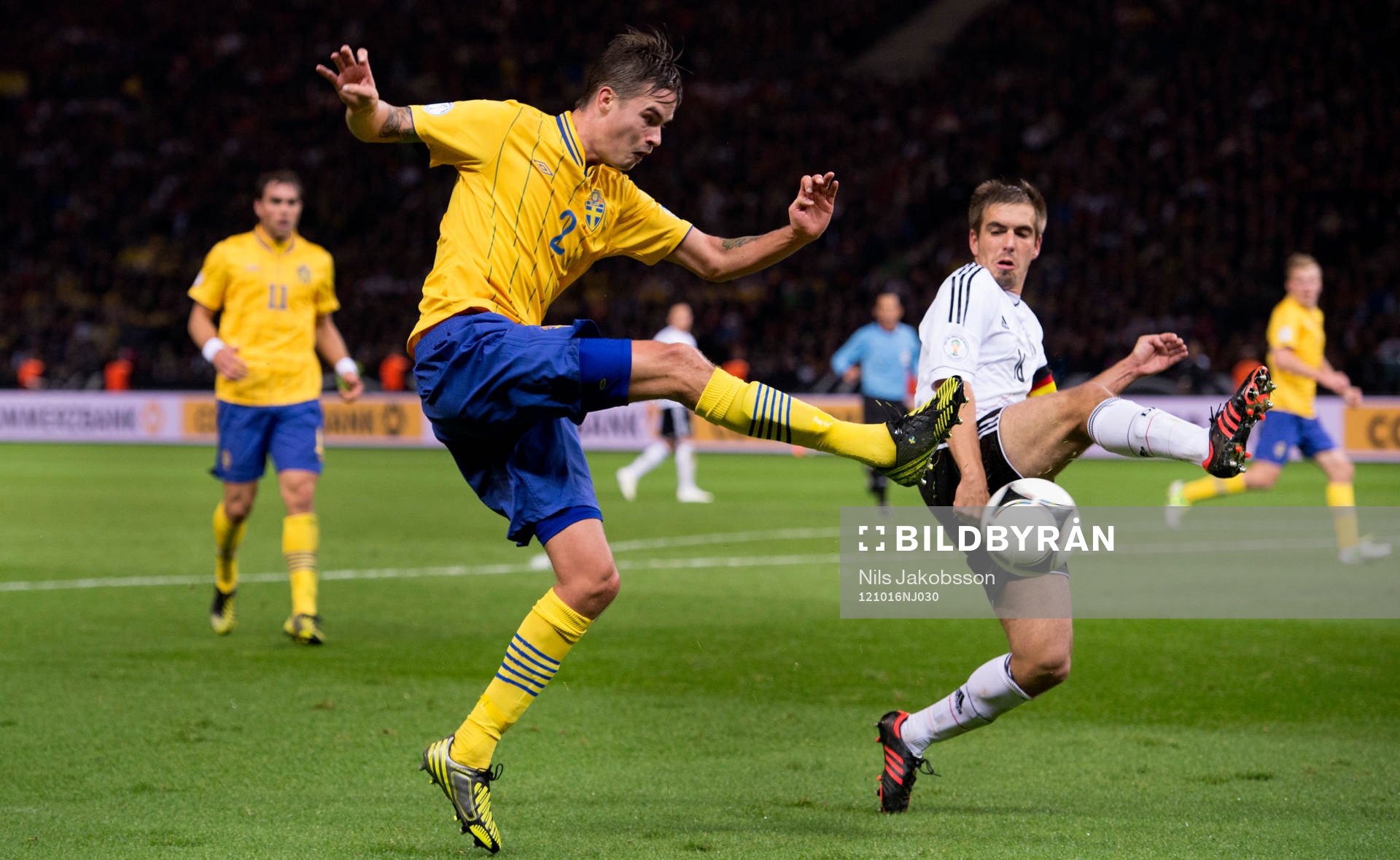 Mikael Lustig, Sverige, Philipp LAHM, Tyskland