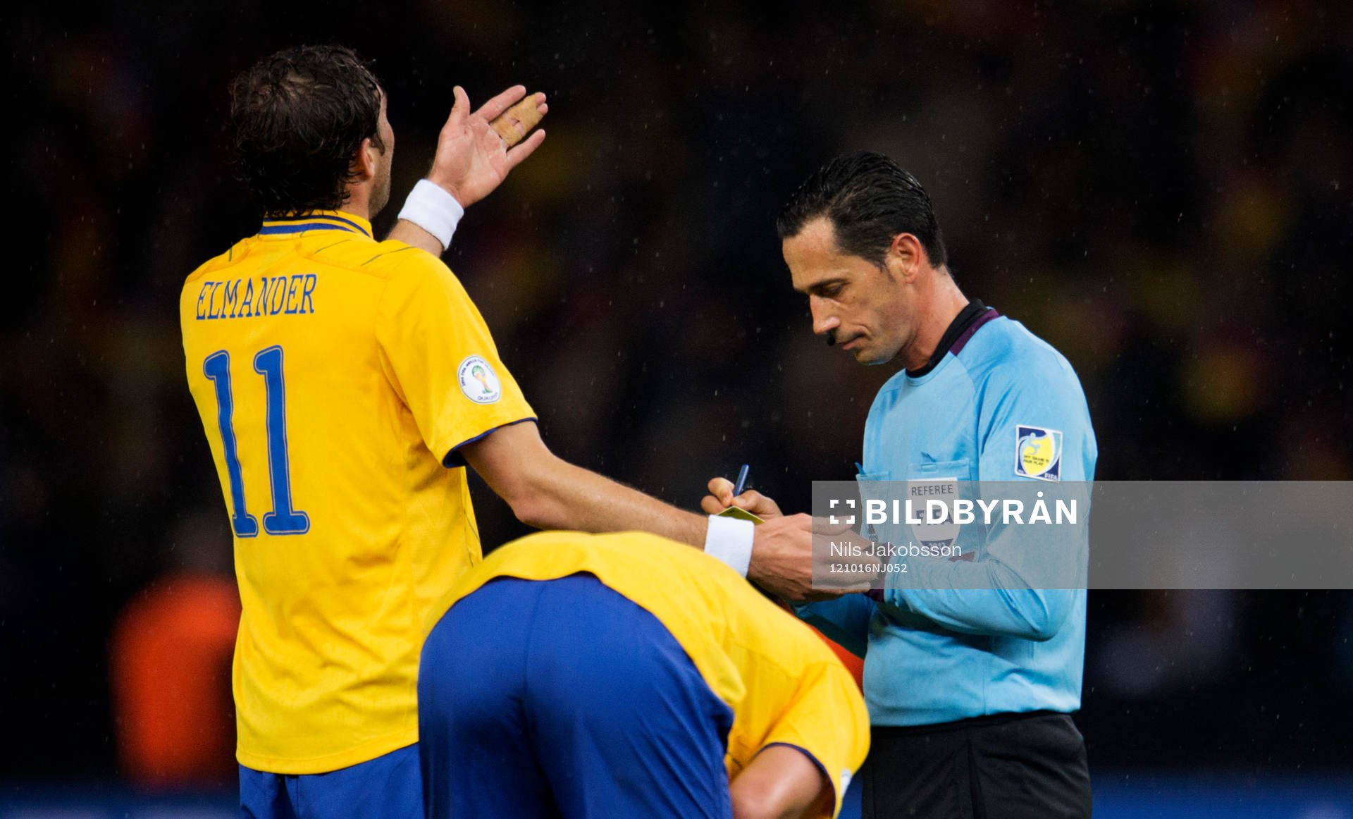 Johan Elmander, Sverige är inte överens med Pedro
