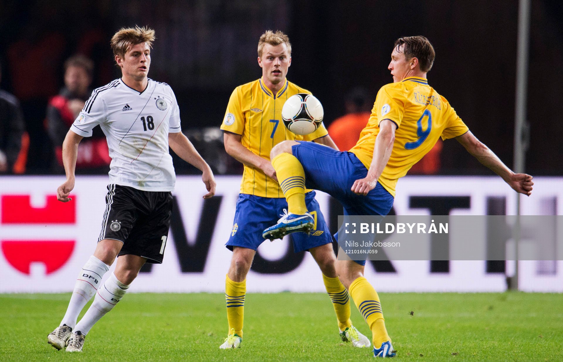 Toni KROOS, Tyskland, Sebastian Larsson, Kim Källström,
