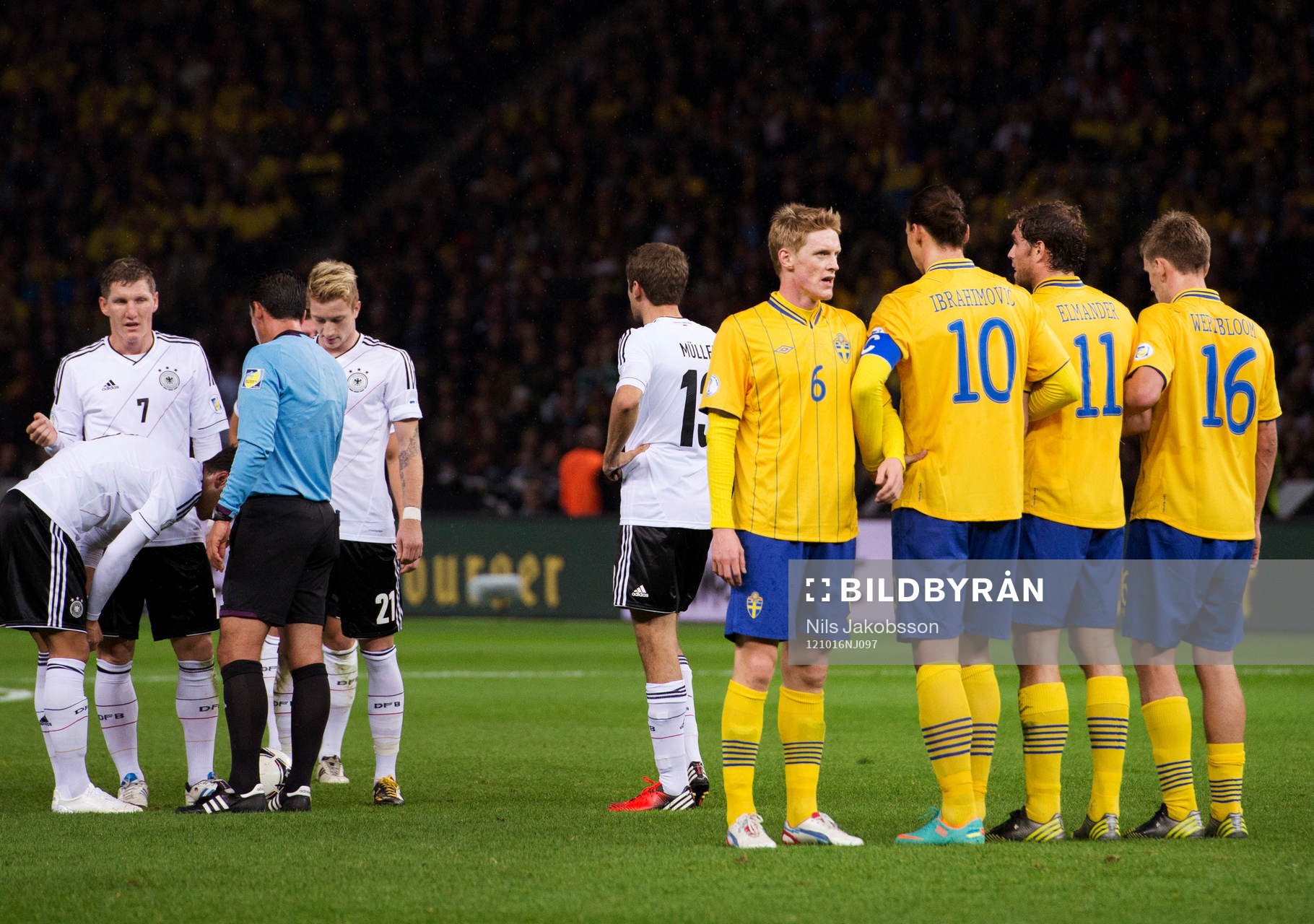 Rasmus Elm, Zlatan Ibrahimovic, Johan Elmander, Pontus
