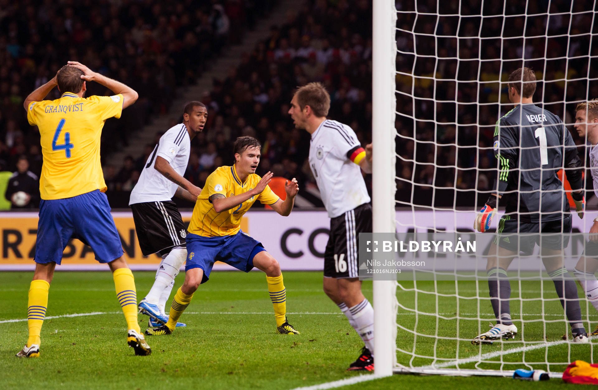Andreas Granqvist, Mikael Lustig, Sverige deppar