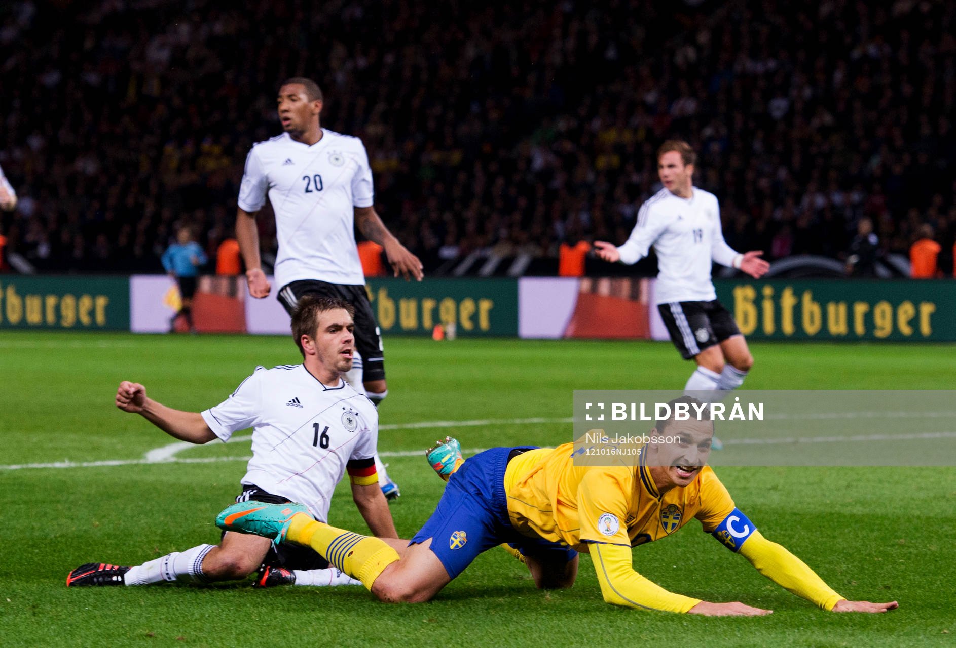 Philipp LAHM, Tyskland, Zlatan Ibrahimovic, Sverige