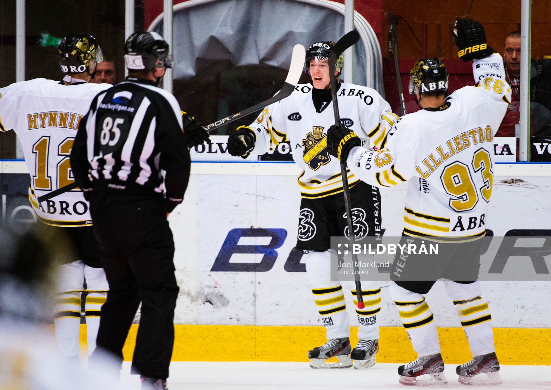 Joakim Nordström, AIK, jublar