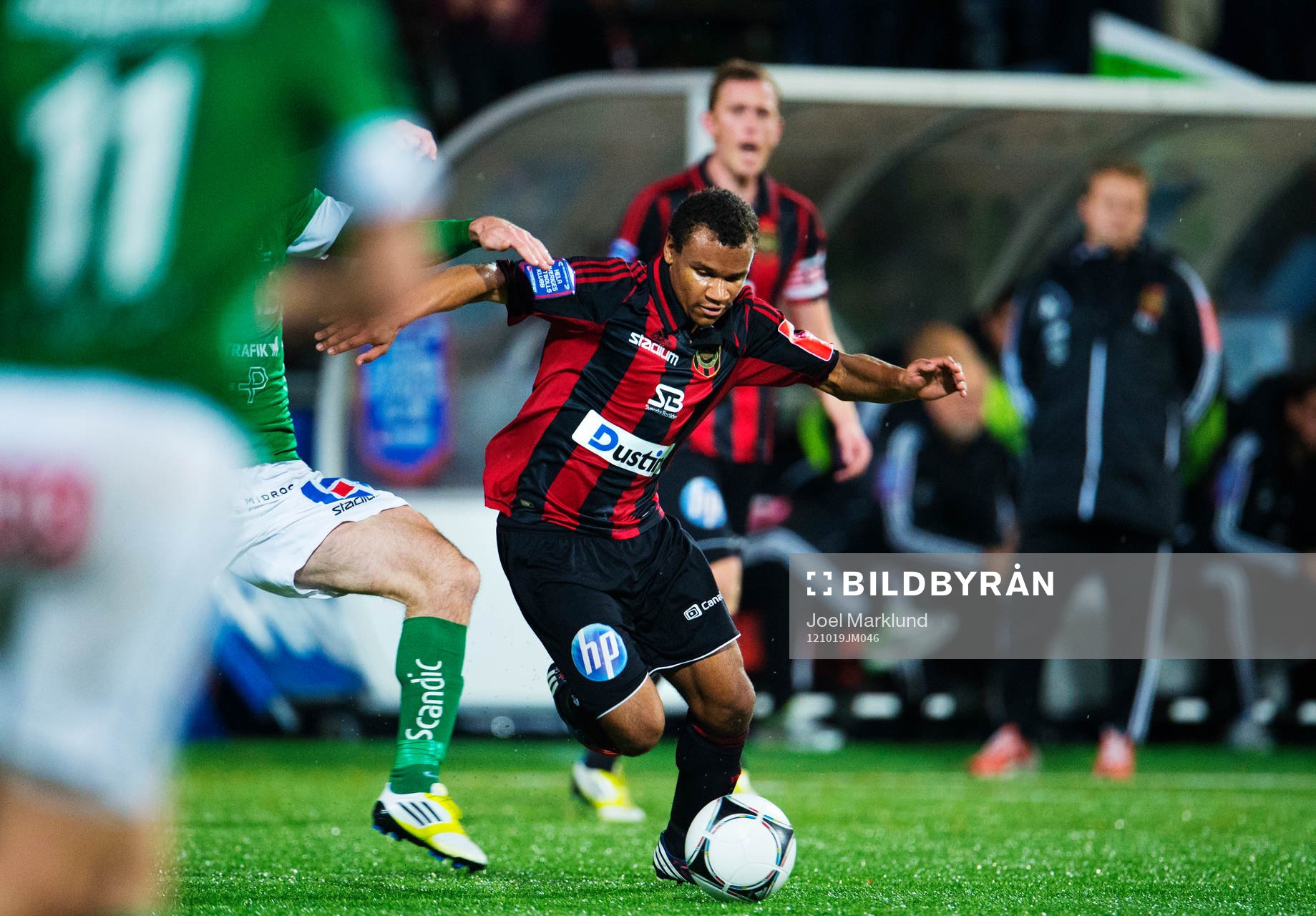 Serge-Junior Martinsson Ngou, Brommapojkarna, dribblar