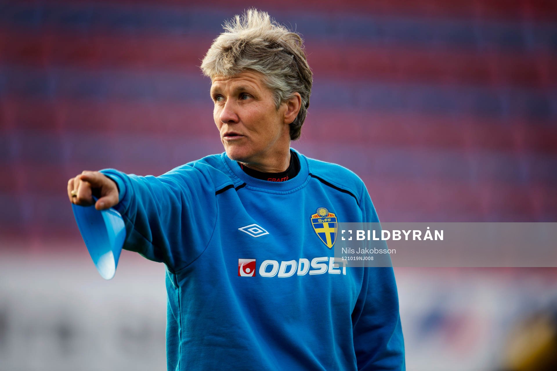 Pia Sundhage, förbundskapten, Sverige