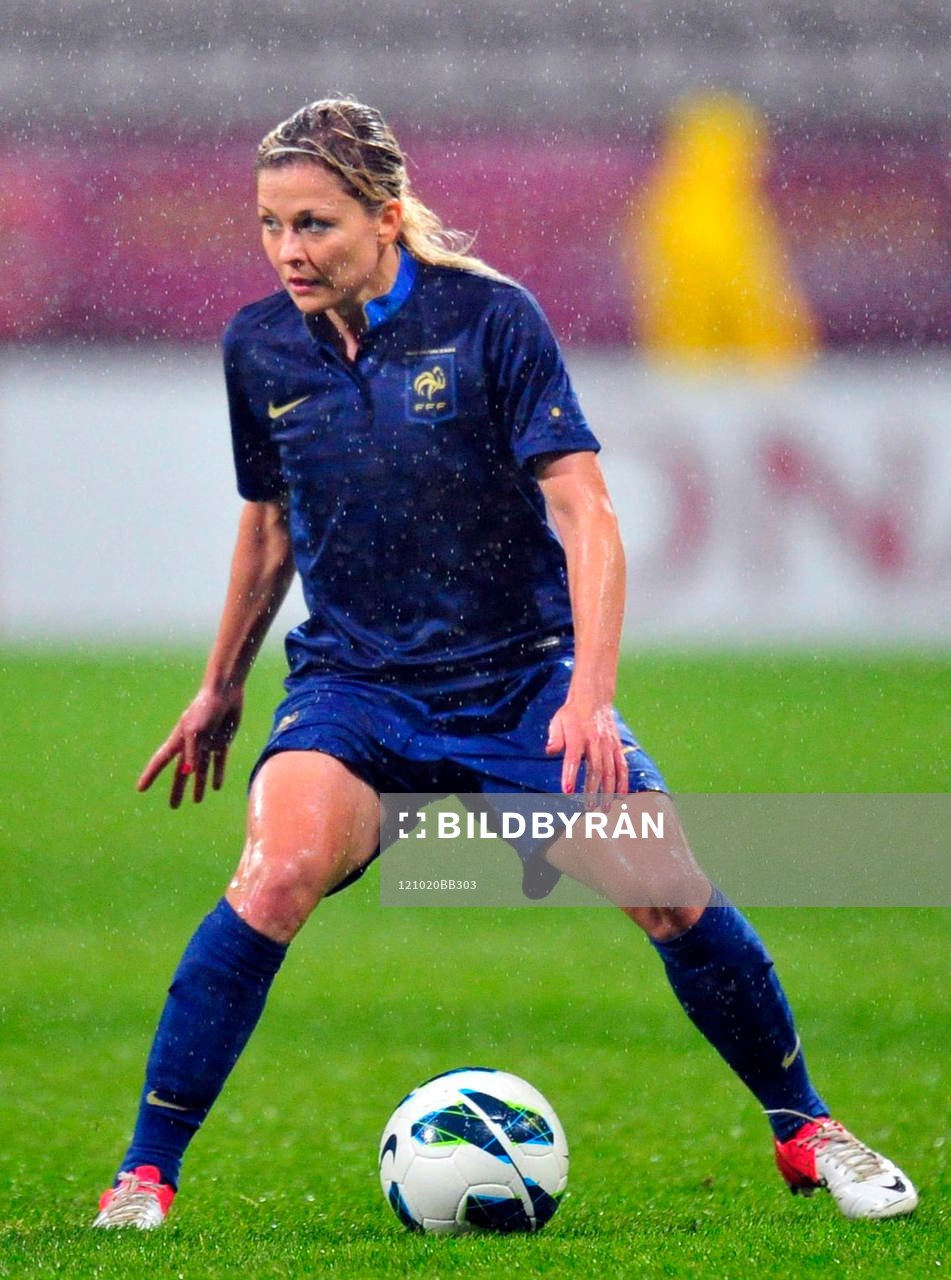  Fotboll, Frankrikes Damlandslag: Laure BOULLEAU  - 20.10.2012 - France / Angleterre - Match Amical