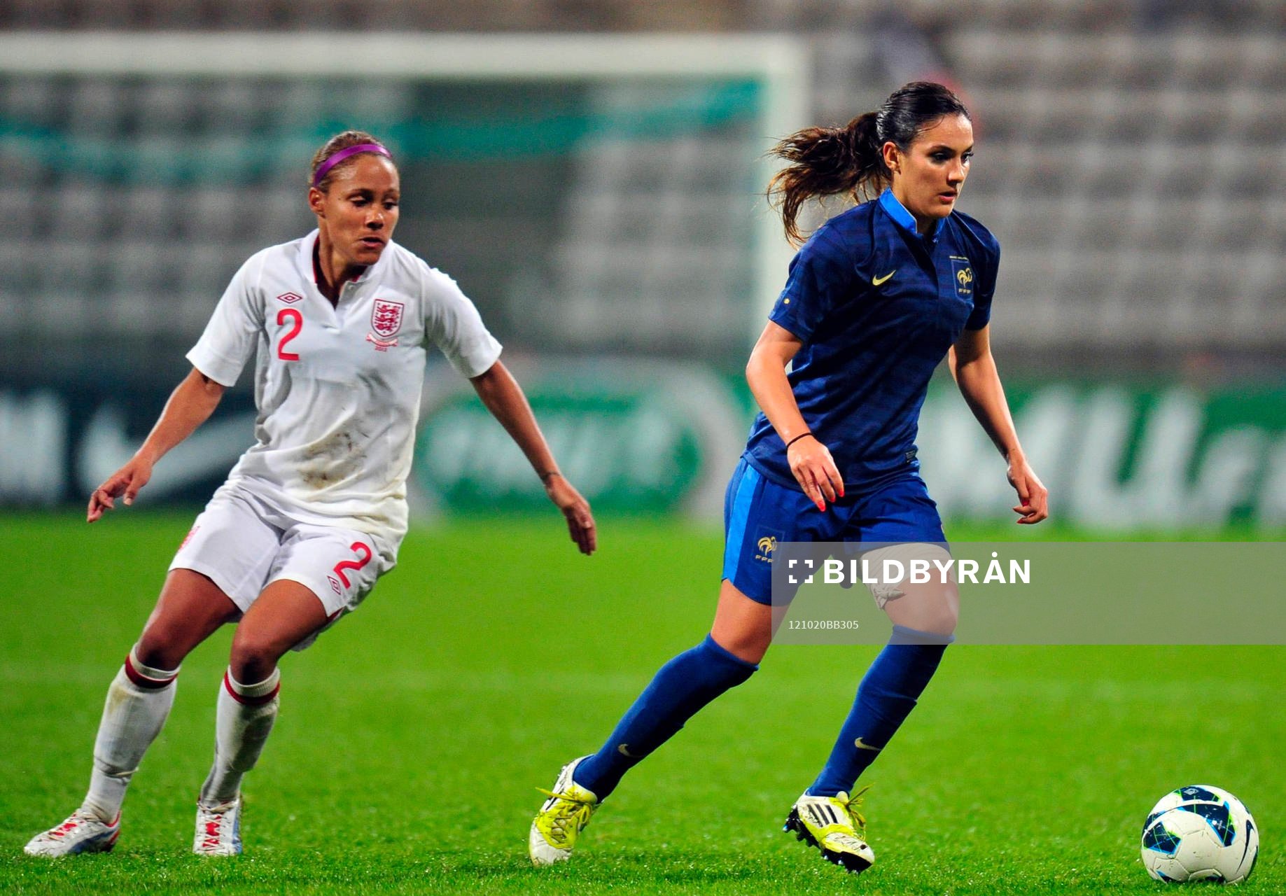  Fotboll, Frankrikes Damlandslag: Louisa NECIB  - 20.10.2012 - France / Angleterre - Match Amical