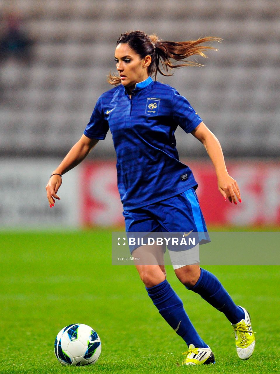  Fotboll, Frankrikes Damlandslag: Louisa NECIB  - 20.10.2012 - France / Angleterre - Match Amical