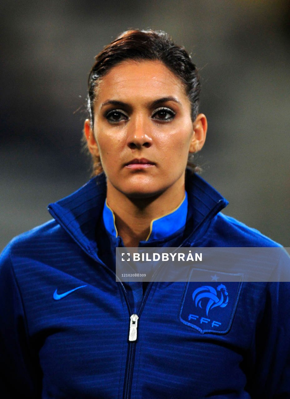  Fotboll, Frankrikes Damlandslag: Louisa NECIB - 20.10.2012 - France / Angleterre - Match Amical