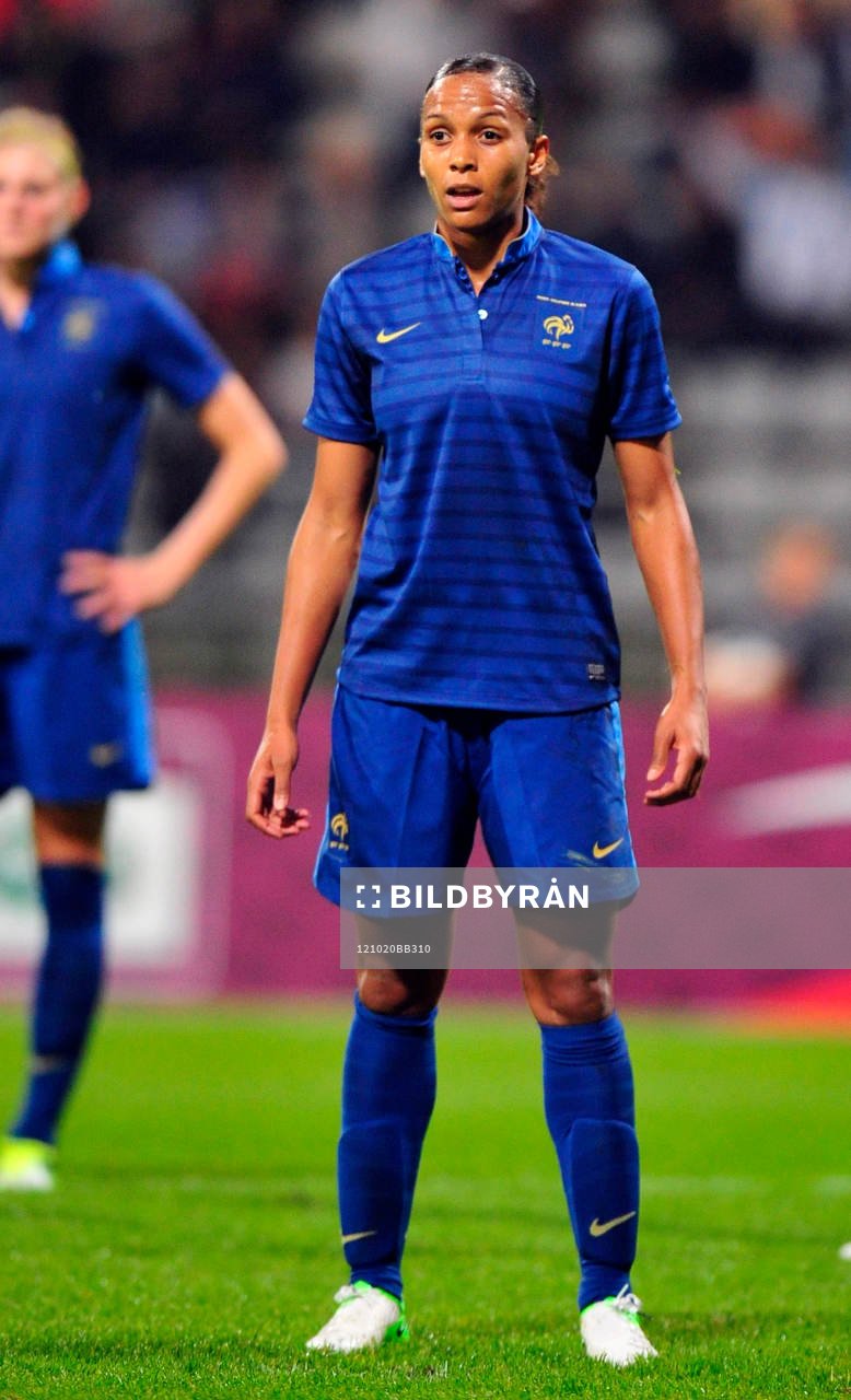  Fotboll, Frankrikes Damlandslag: Marie Laure DELIE    - 20.10.2012 - France / Angleterre - Match Amical
