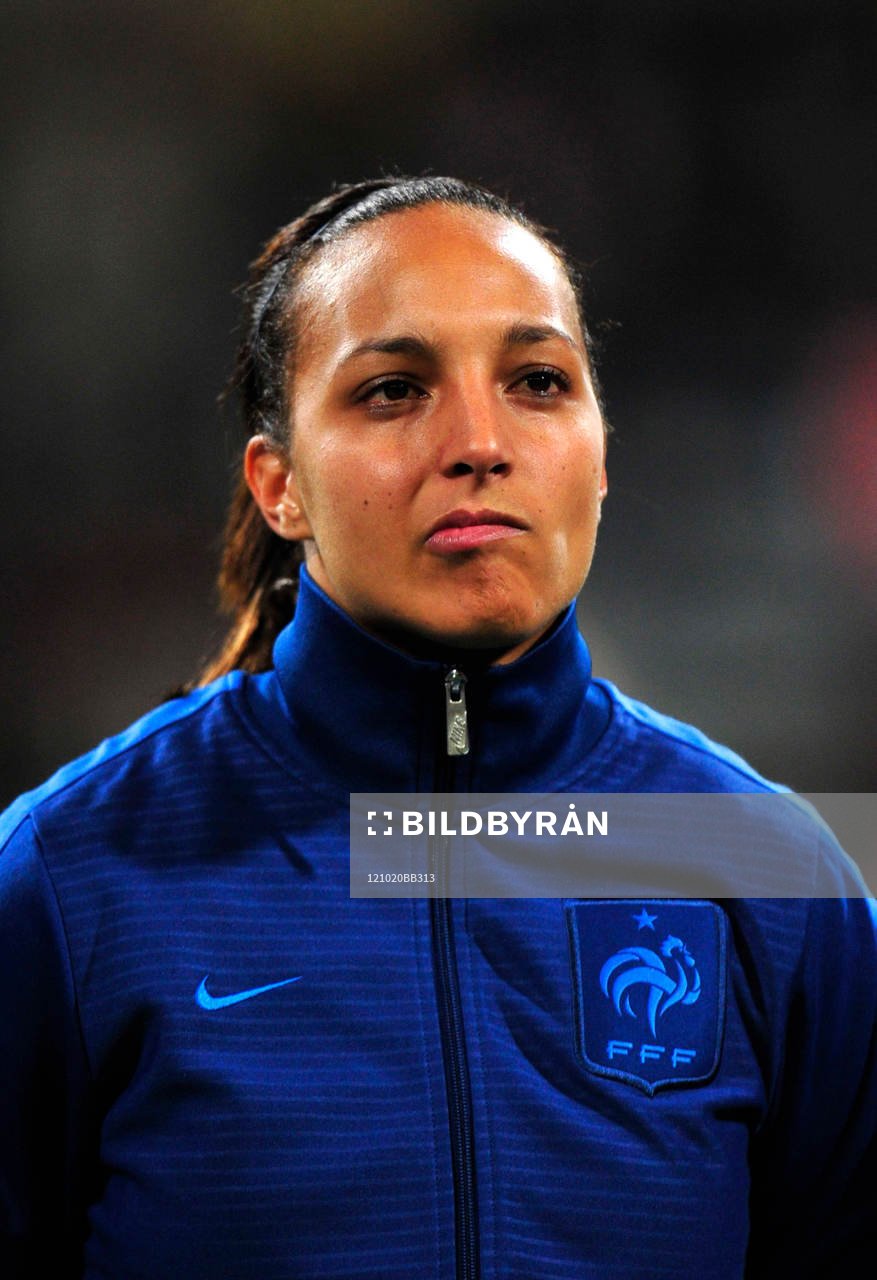  Fotboll, Frankrikes Damlandslag: Sarah BOUHADDI   - 20.10.2012 - France / Angleterre - Match Amical
