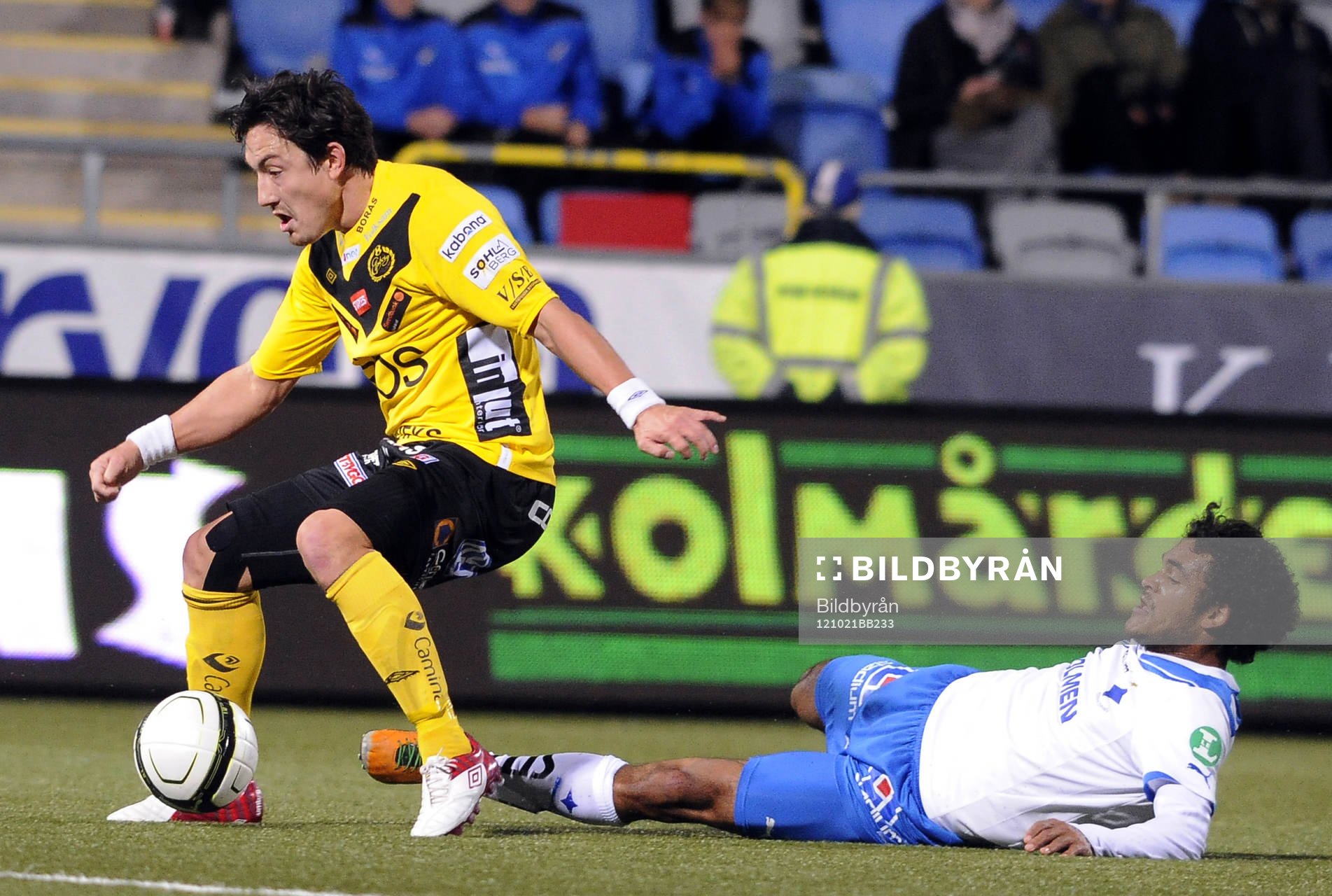 Stefan Ishizaki, Elfsborg, och James Frempong, Norrköping