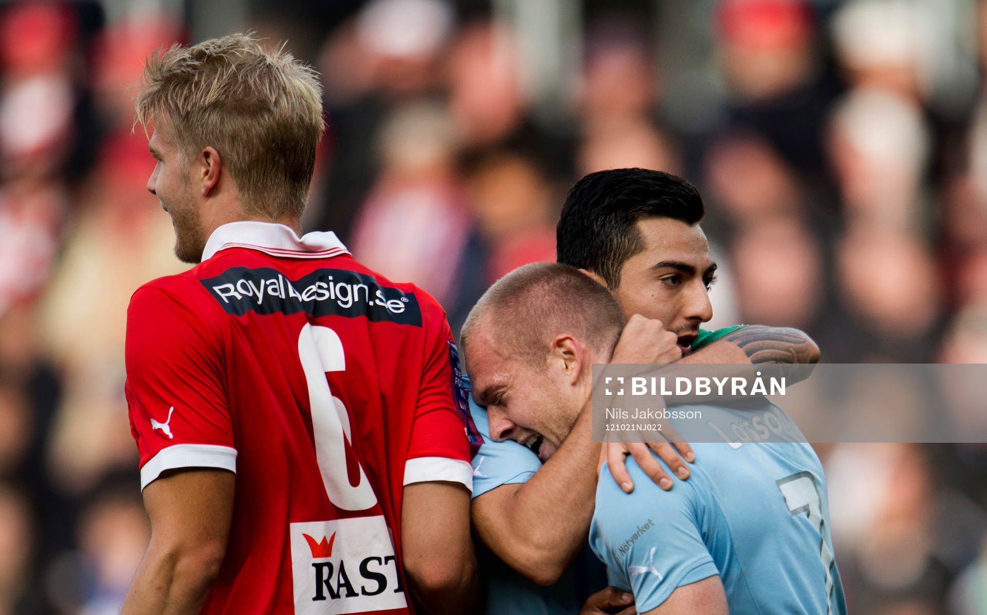 Paulus Arajuuri, Kalmar, Jiloan Hamad, Daniel Larsson,