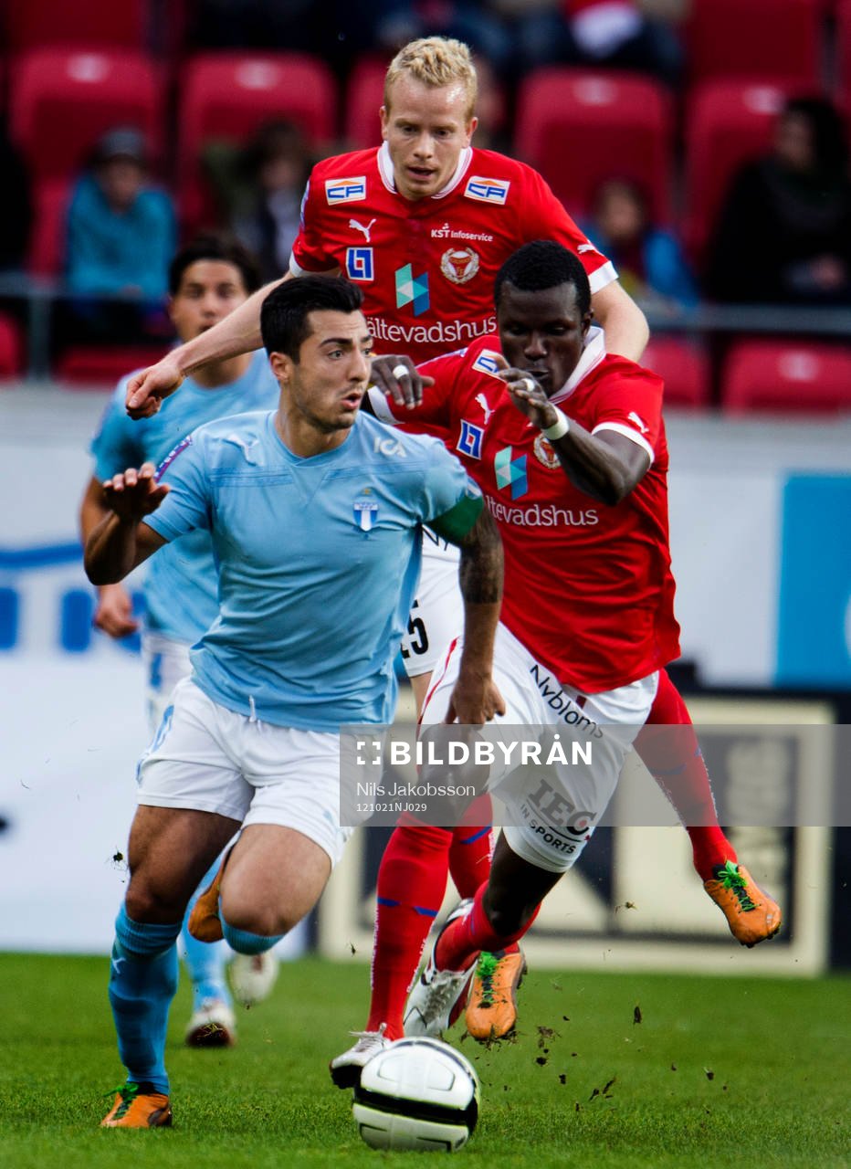 Tobias Eriksson, Abiola Dauda, Kalmar, Jiloan Hamad, Malmö
