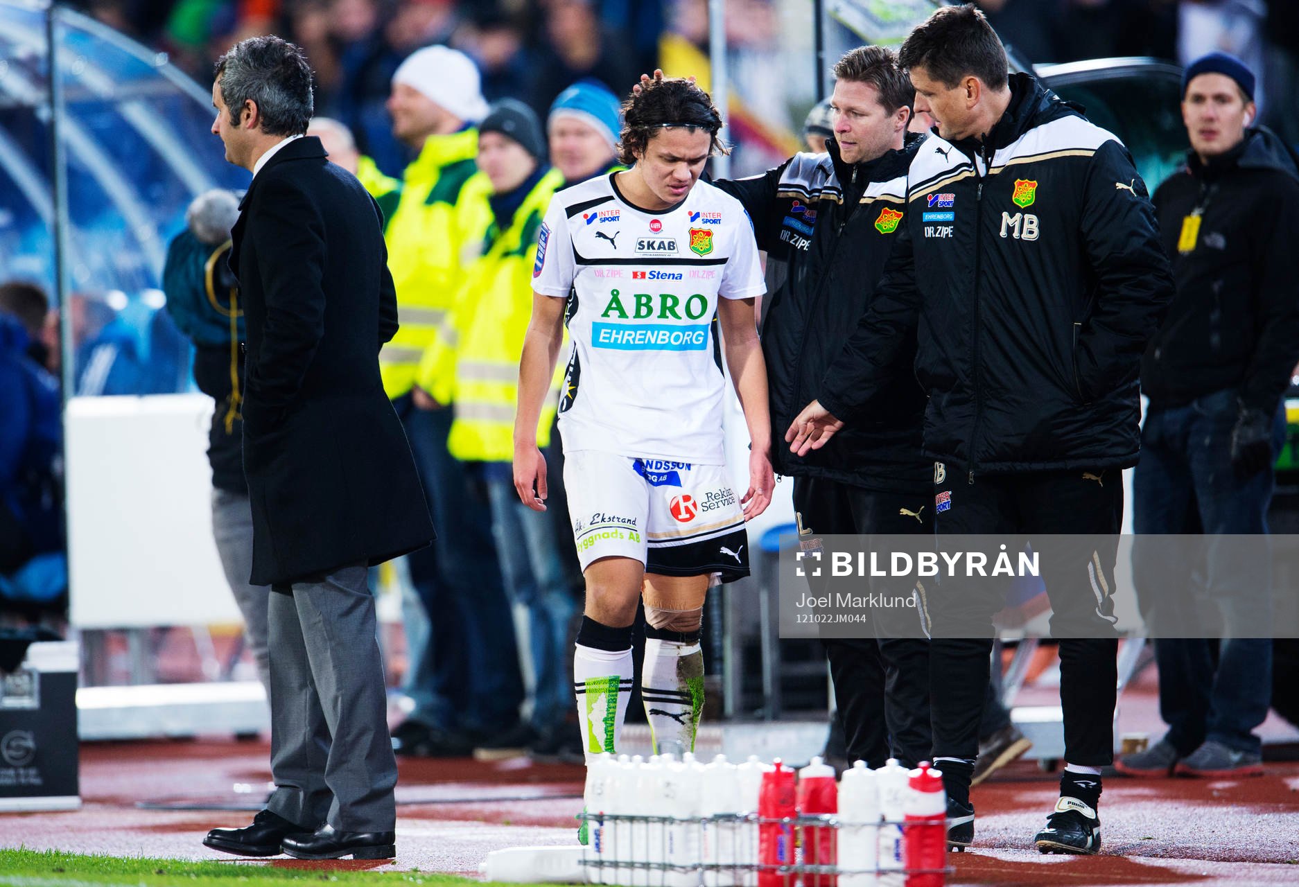 August Gustafsson Lohaprase, GAIS, byttes ut redan i